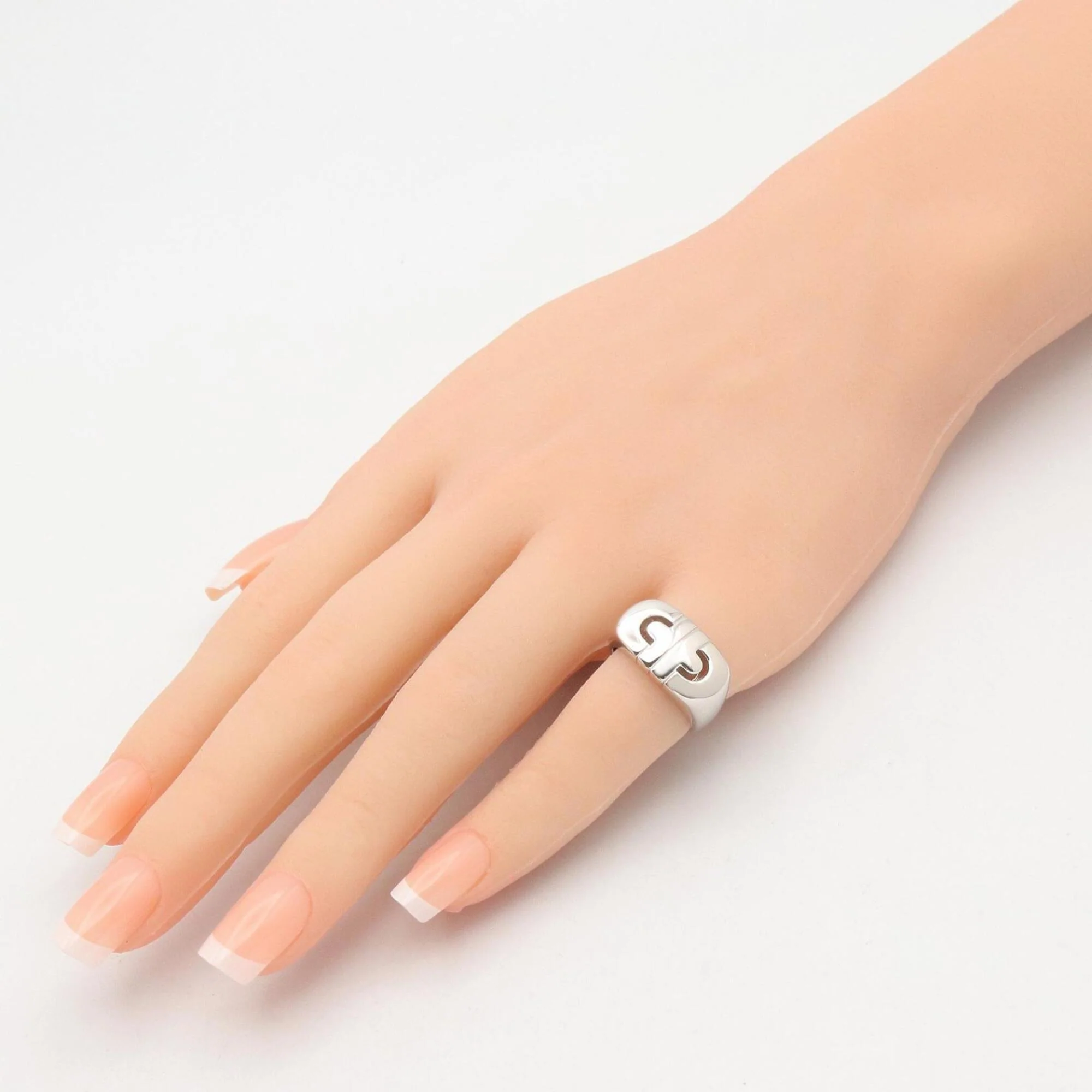 Parentesi Ring 18K White Gold - Image 8