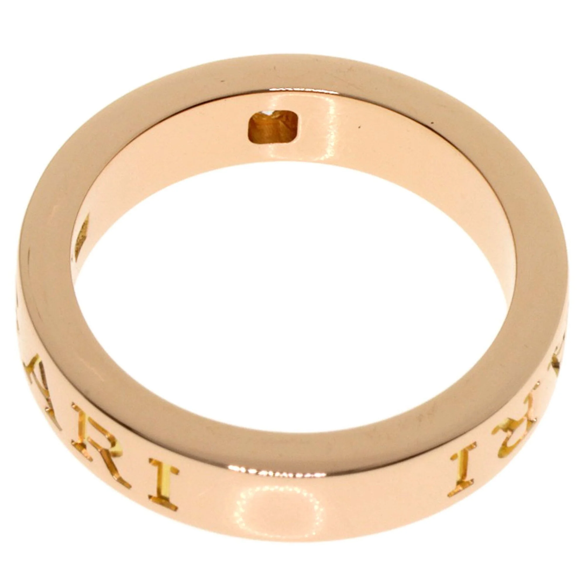 Ring 18K Rose Gold with Diamond - Image 4