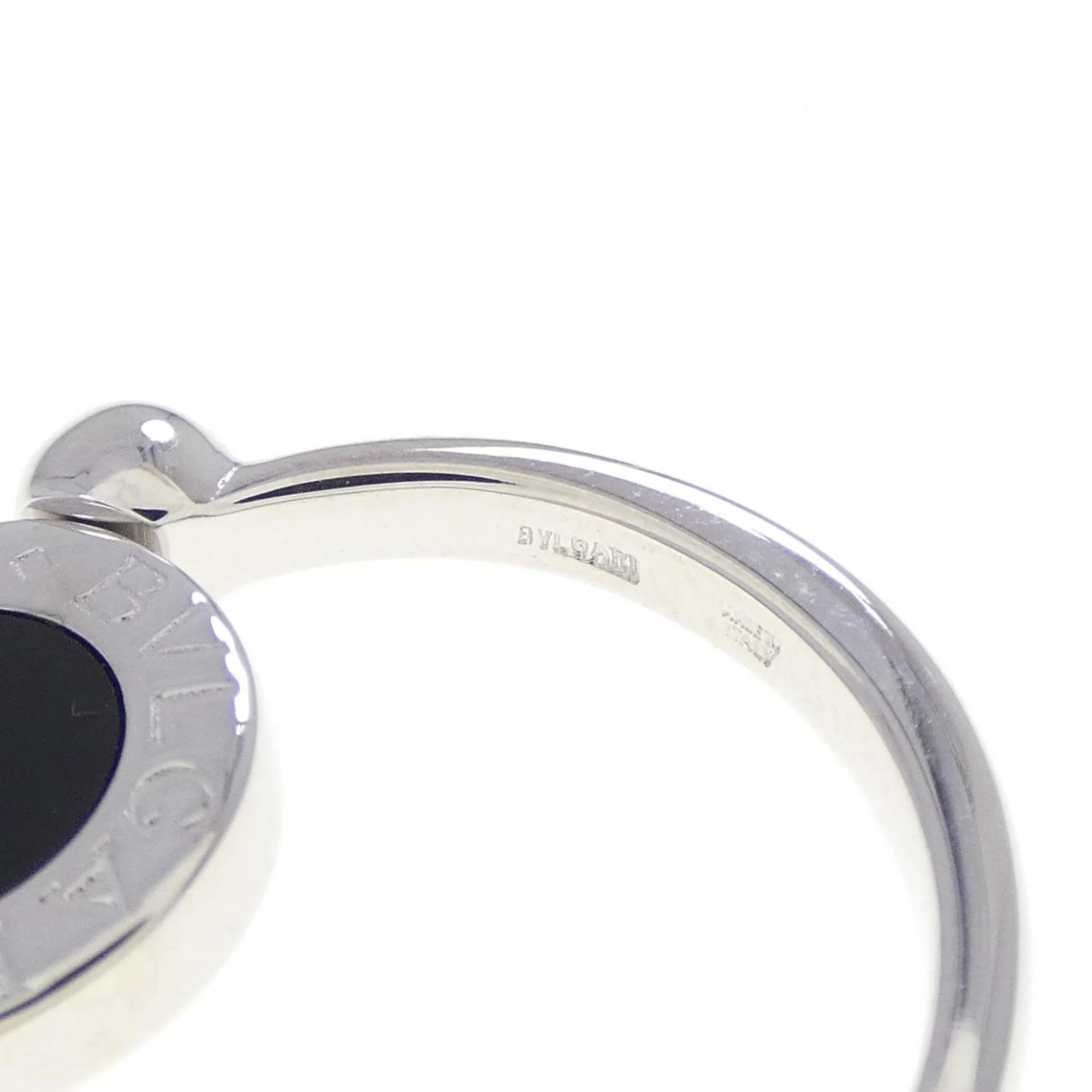 Ring 18K White Gold and 18K Yellow Gold with Onyx - Image 5