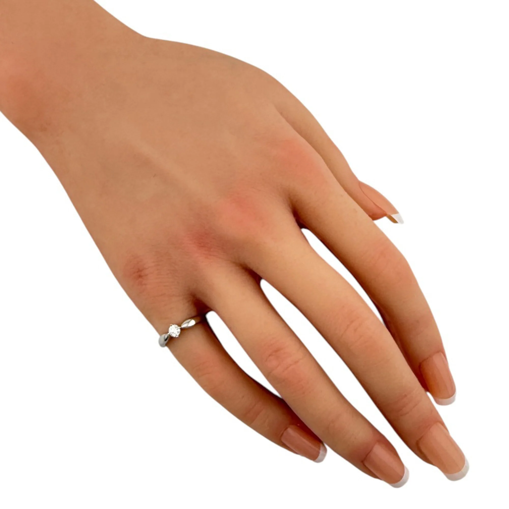 Ring Platinum With Diamond - Image 2
