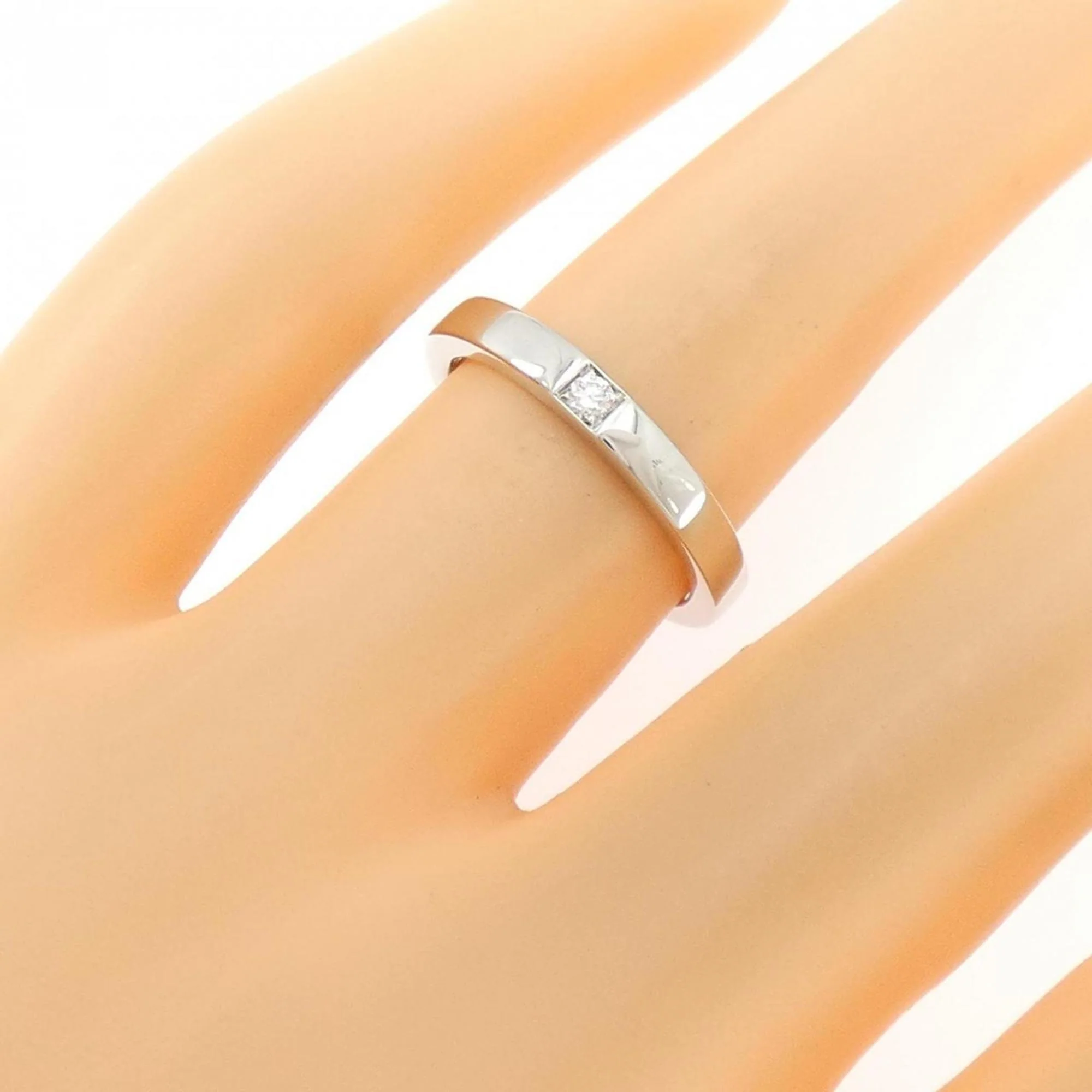 Ring Platinum With Diamond - Image 5