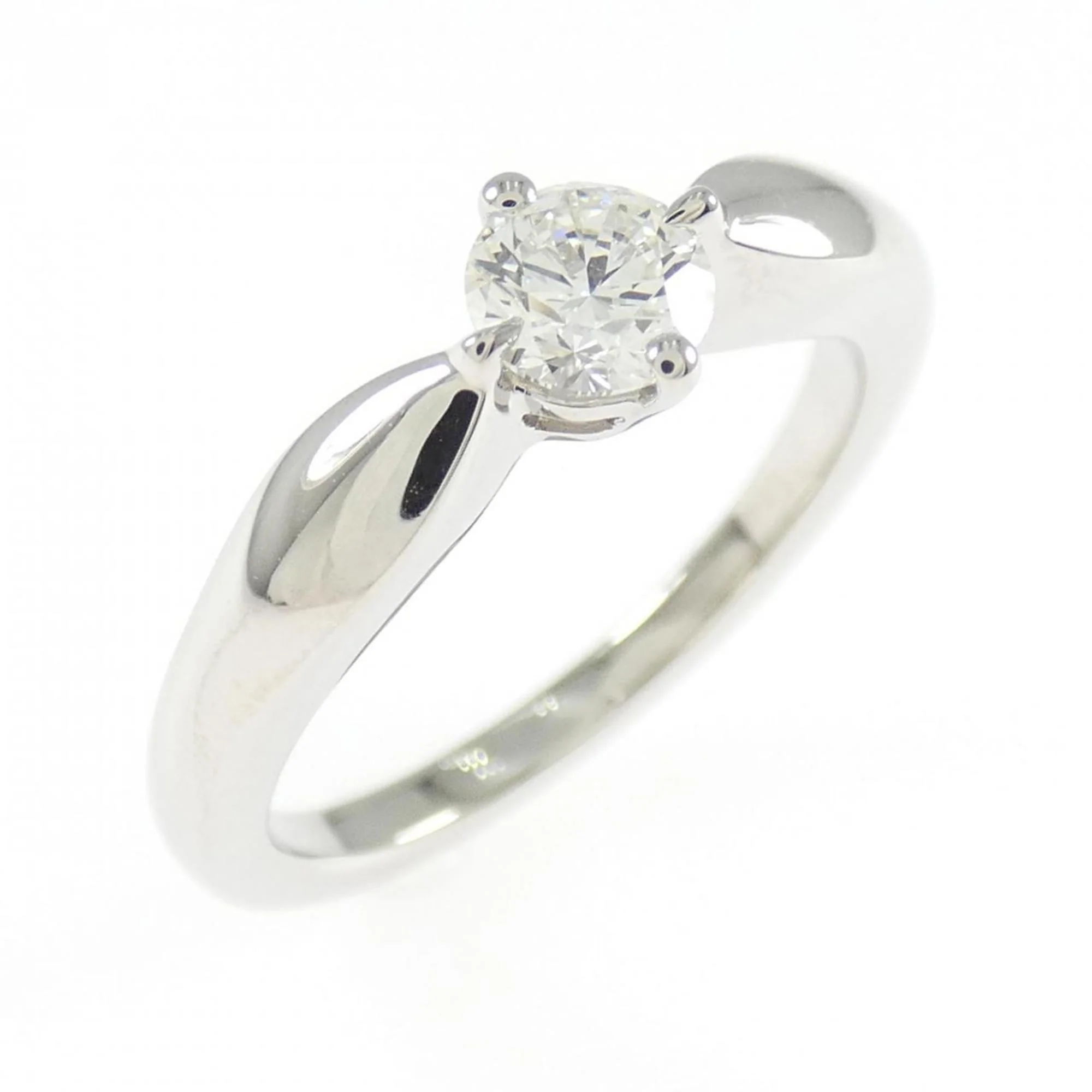 Ring Platinum with Diamond