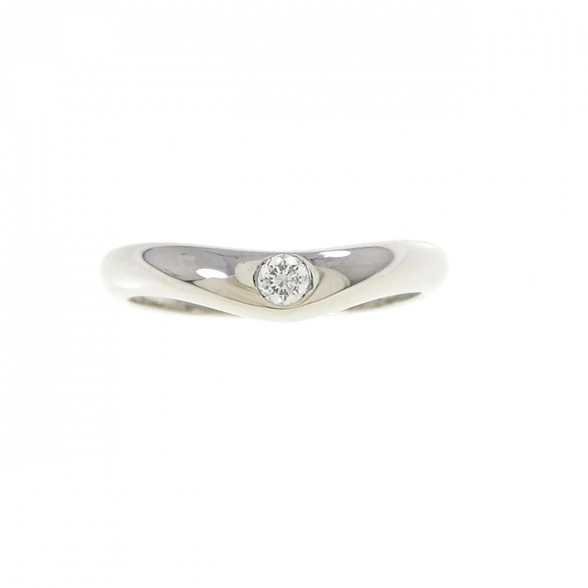 Ring Platinum with Diamond - Image 2