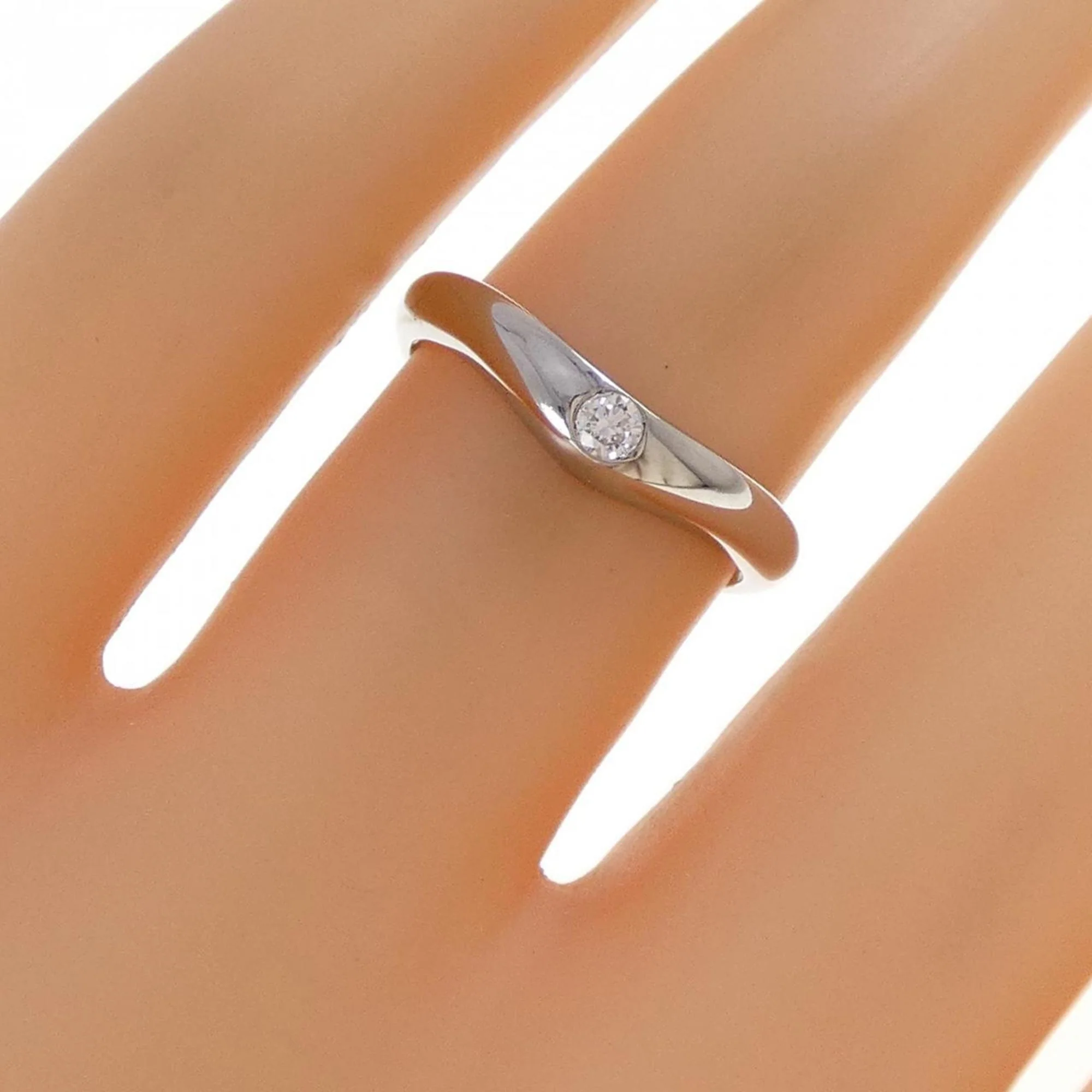Ring Platinum with Diamond - Image 5