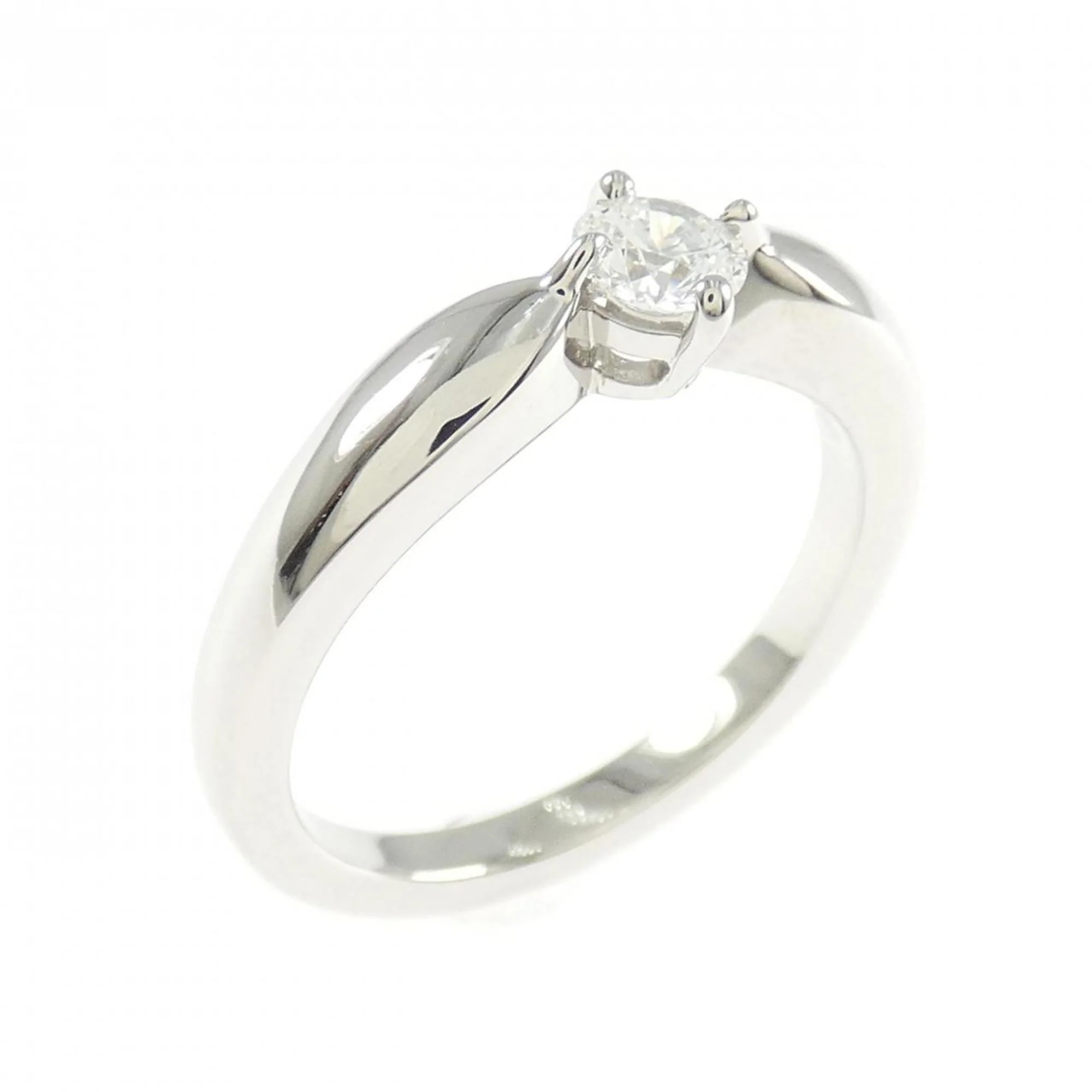 Ring Platinum with Diamond