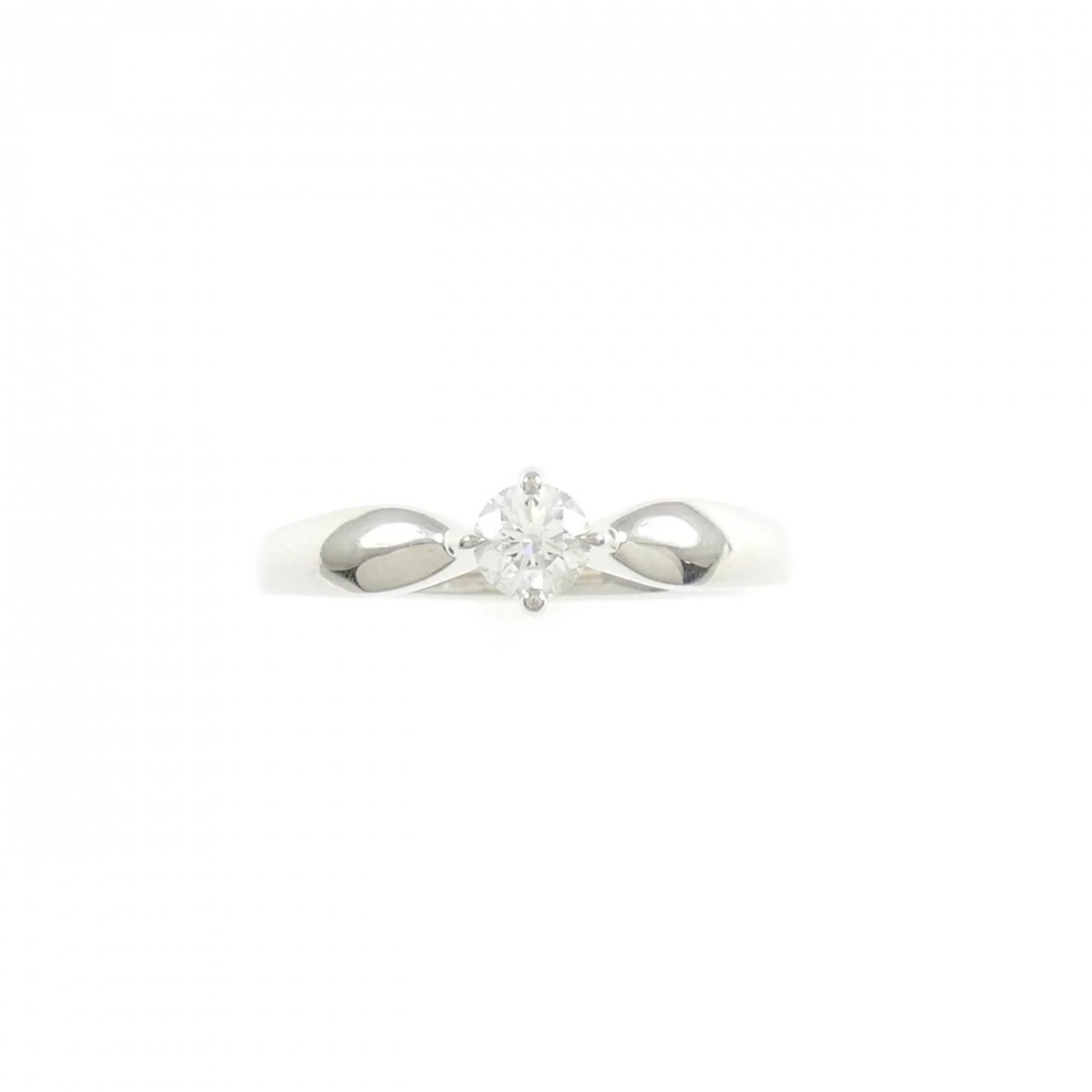 Ring Platinum with Diamond - Image 2