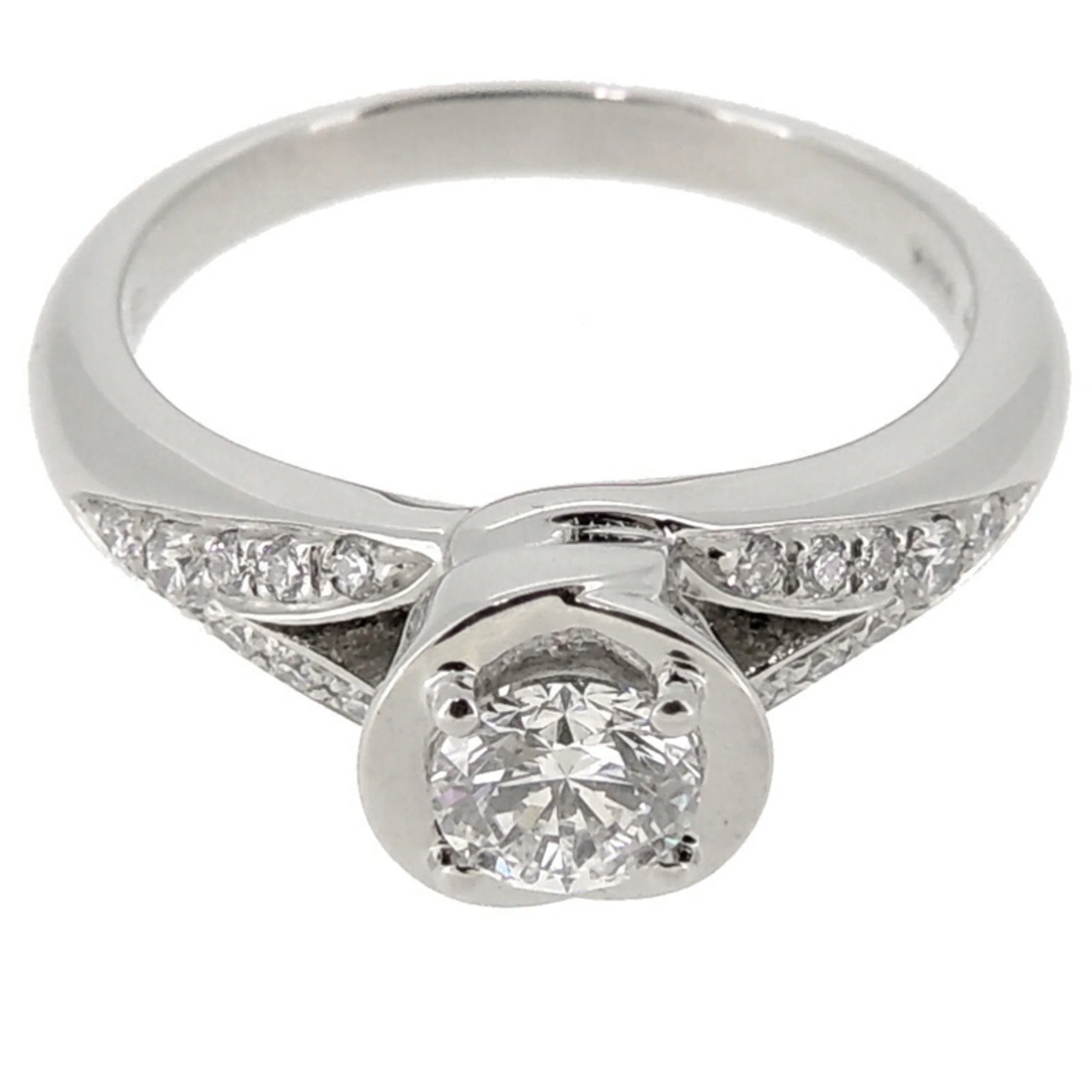 Ring Platinum With Diamond - Image 4