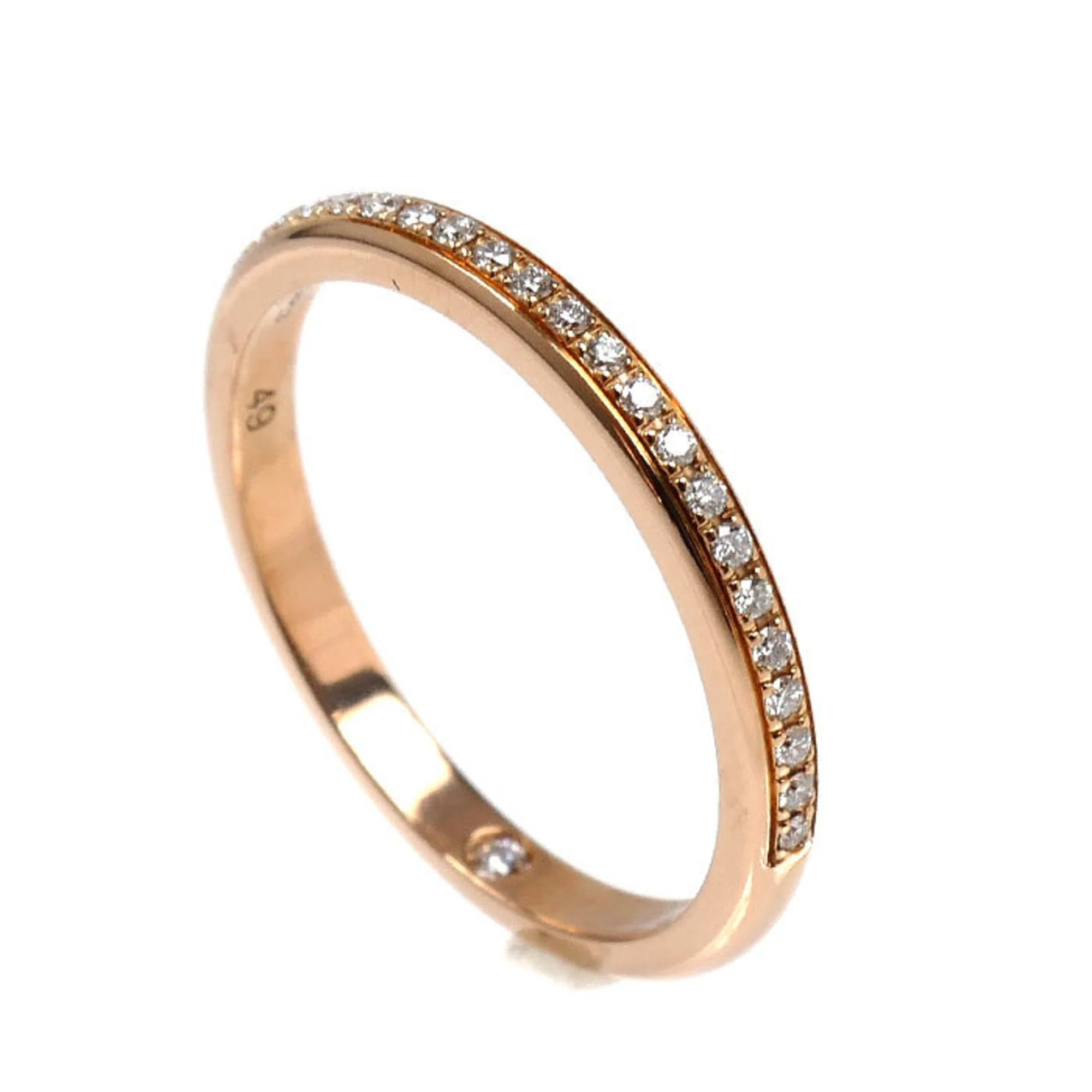 Roma Amor Ring 18K Rose Gold with Diamond - Image 2