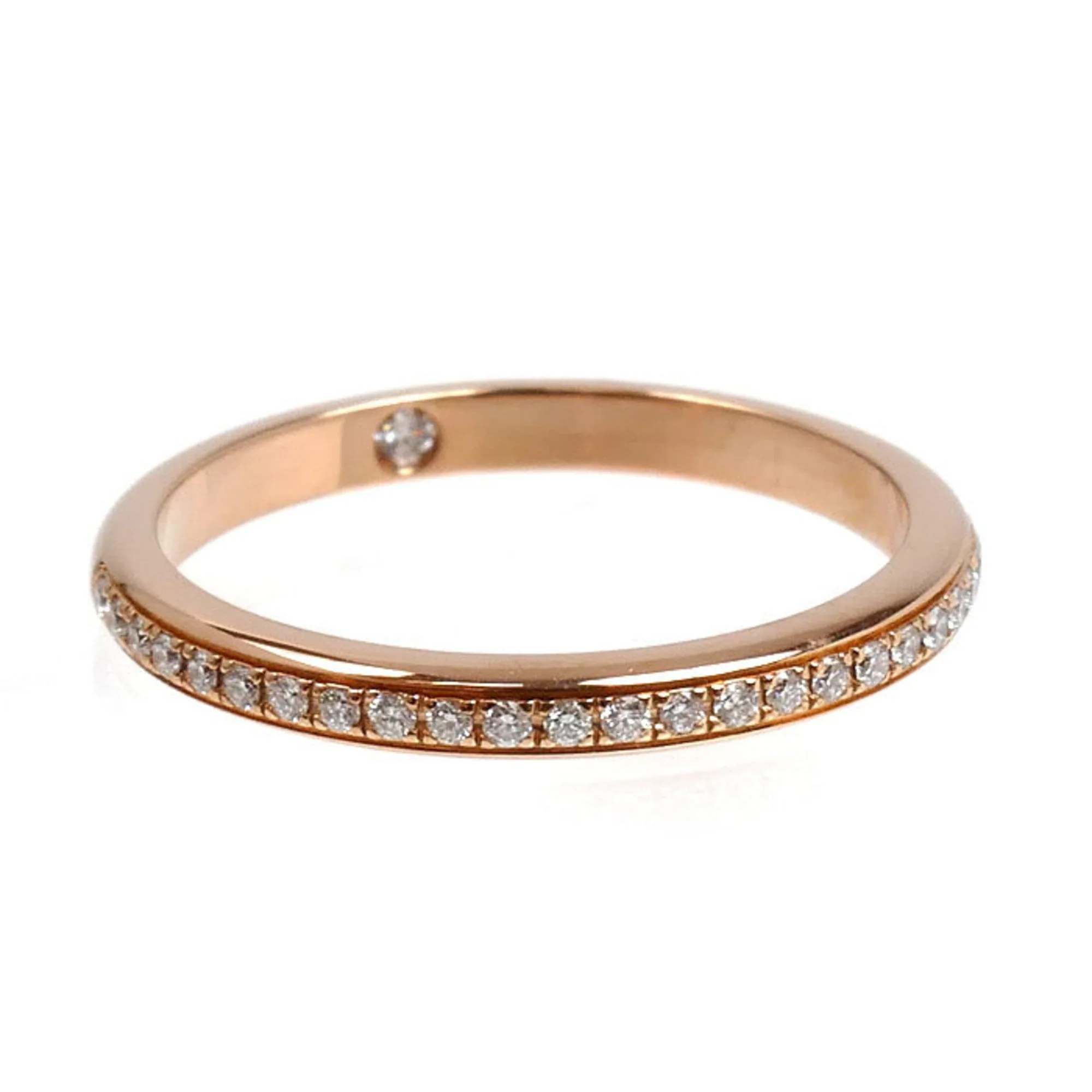 Roma Amor Ring 18K Rose Gold with Diamond - Image 3