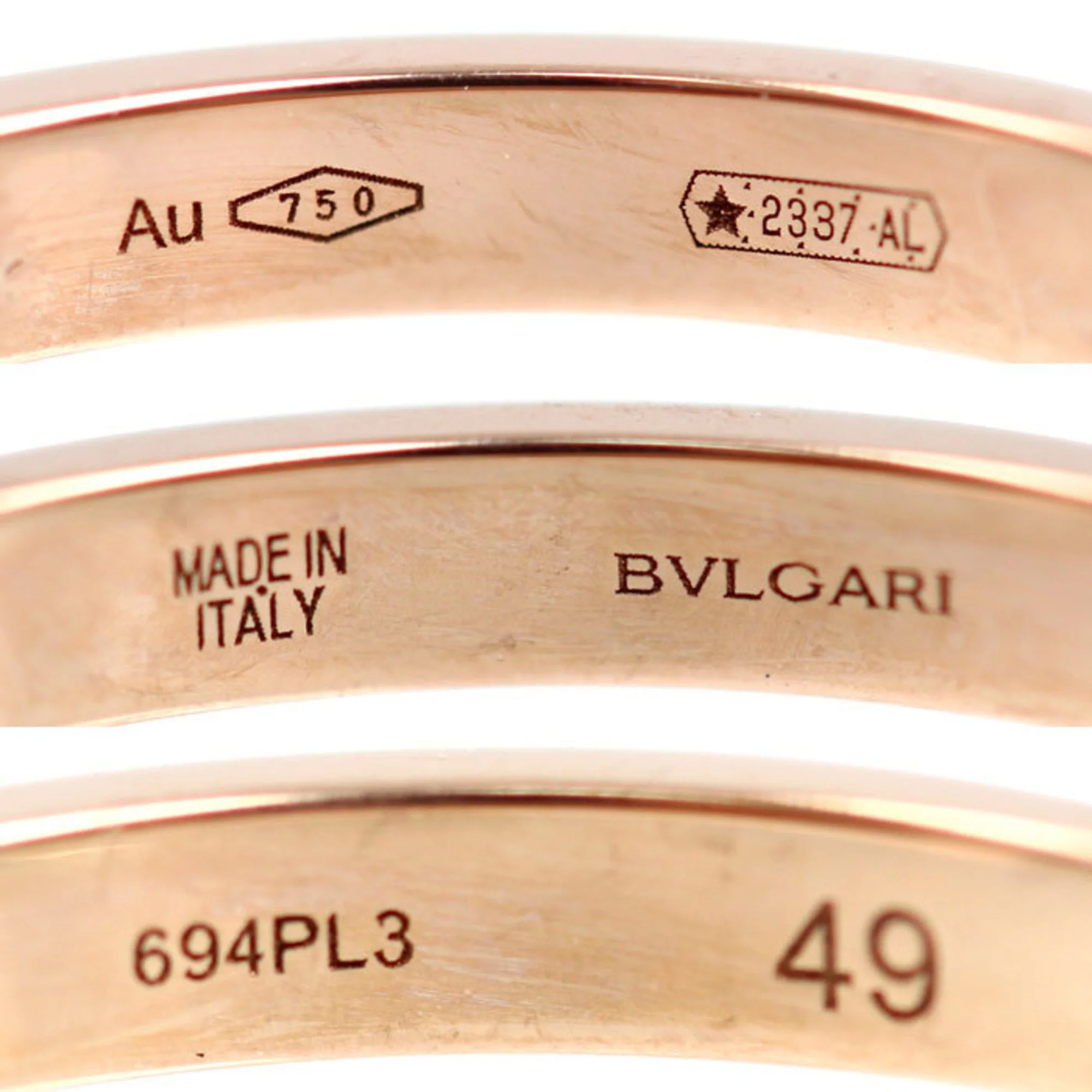 Roma Amor Ring 18K Rose Gold with Diamond - Image 5