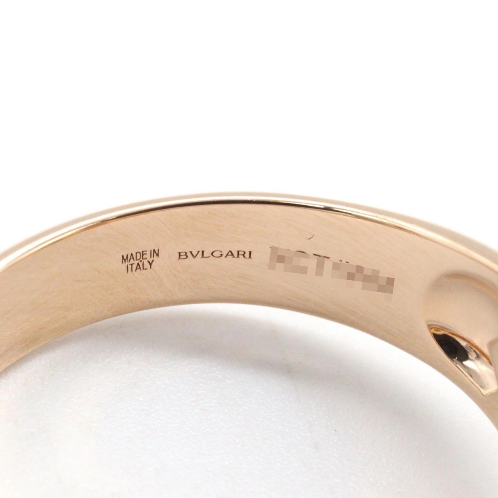 Serpenti Ring 18K Rose Gold with Diamonds - Image 4
