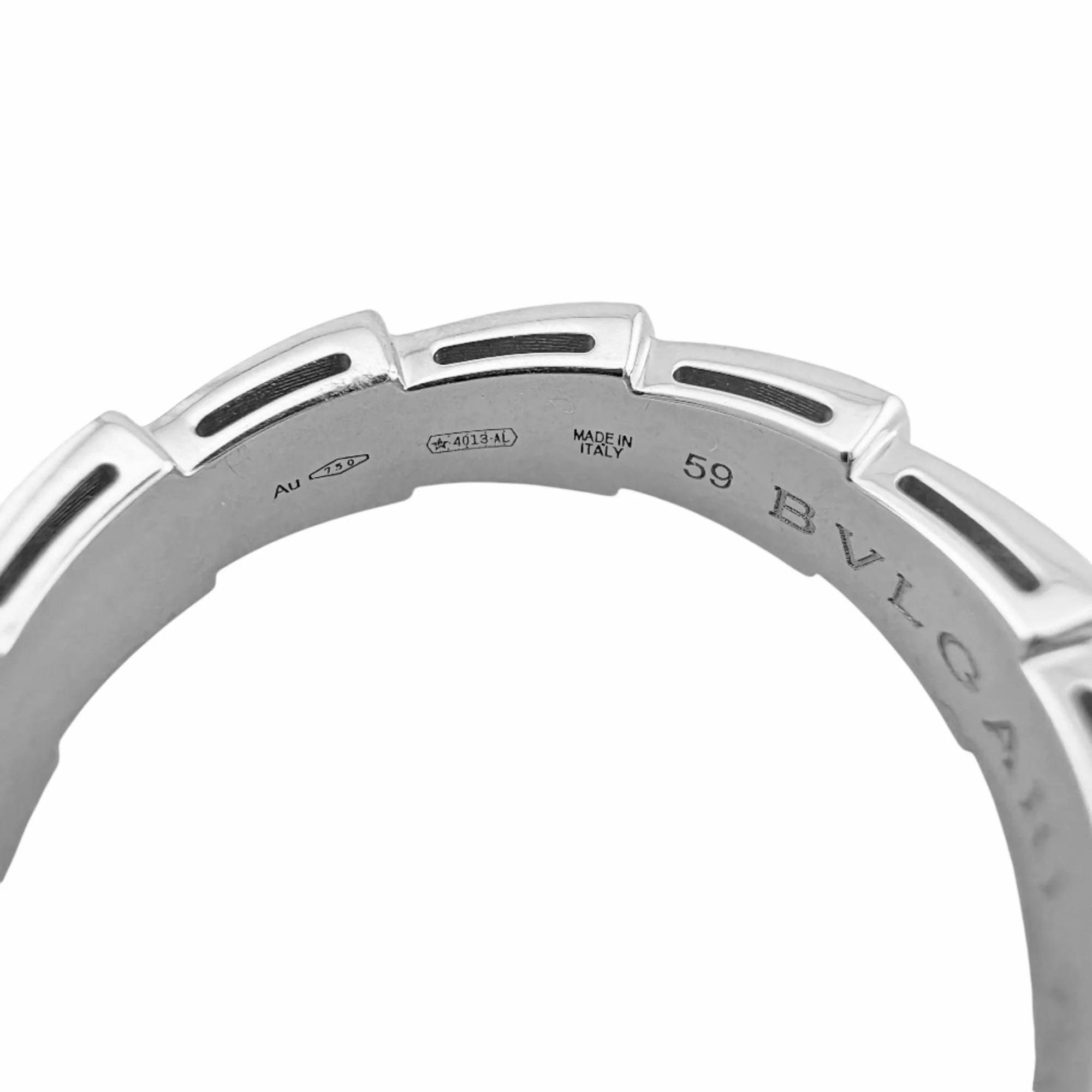 Serpenti Viper Ring 18K White Gold - Image 7