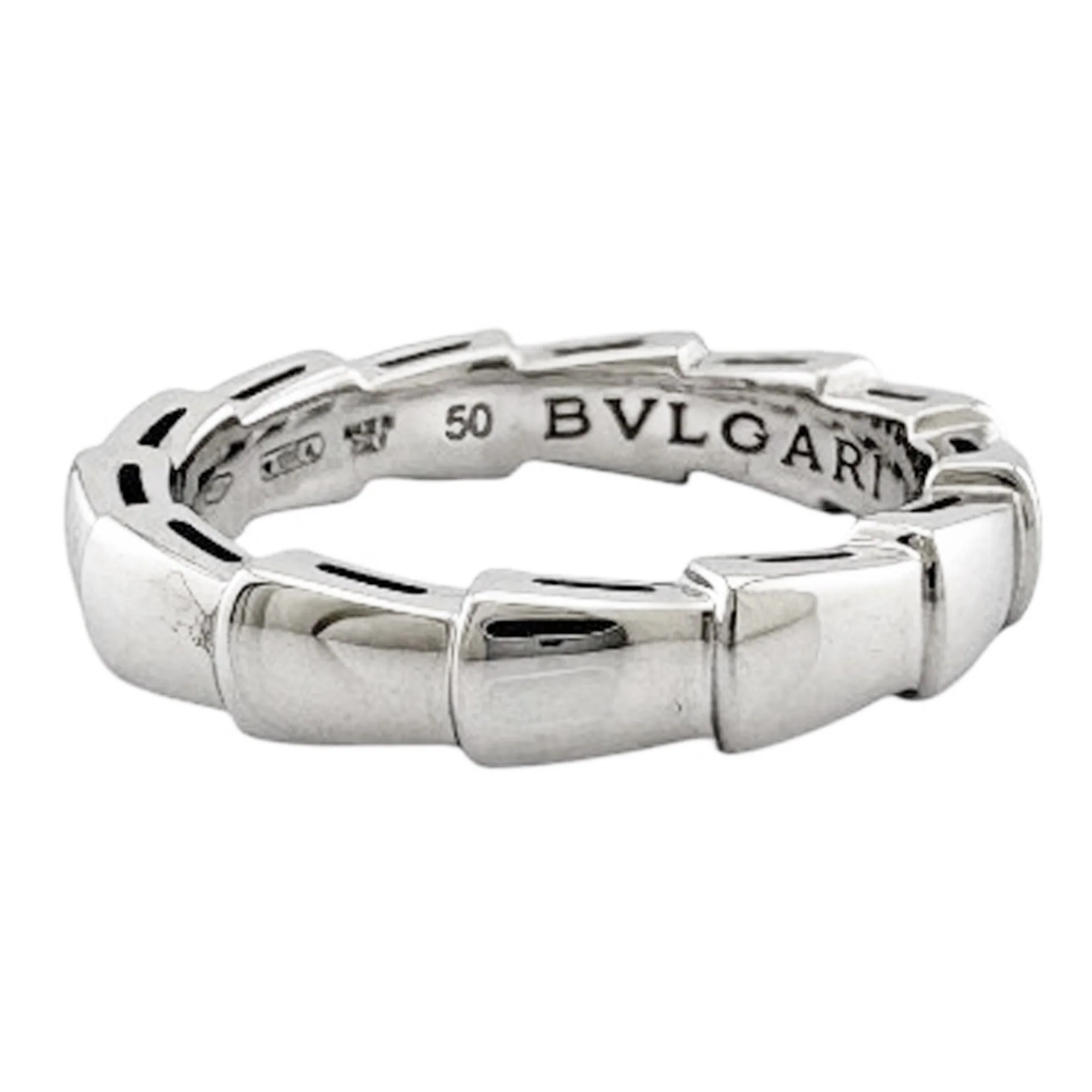 Serpenti Viper Ring 18K White Gold - Image 3