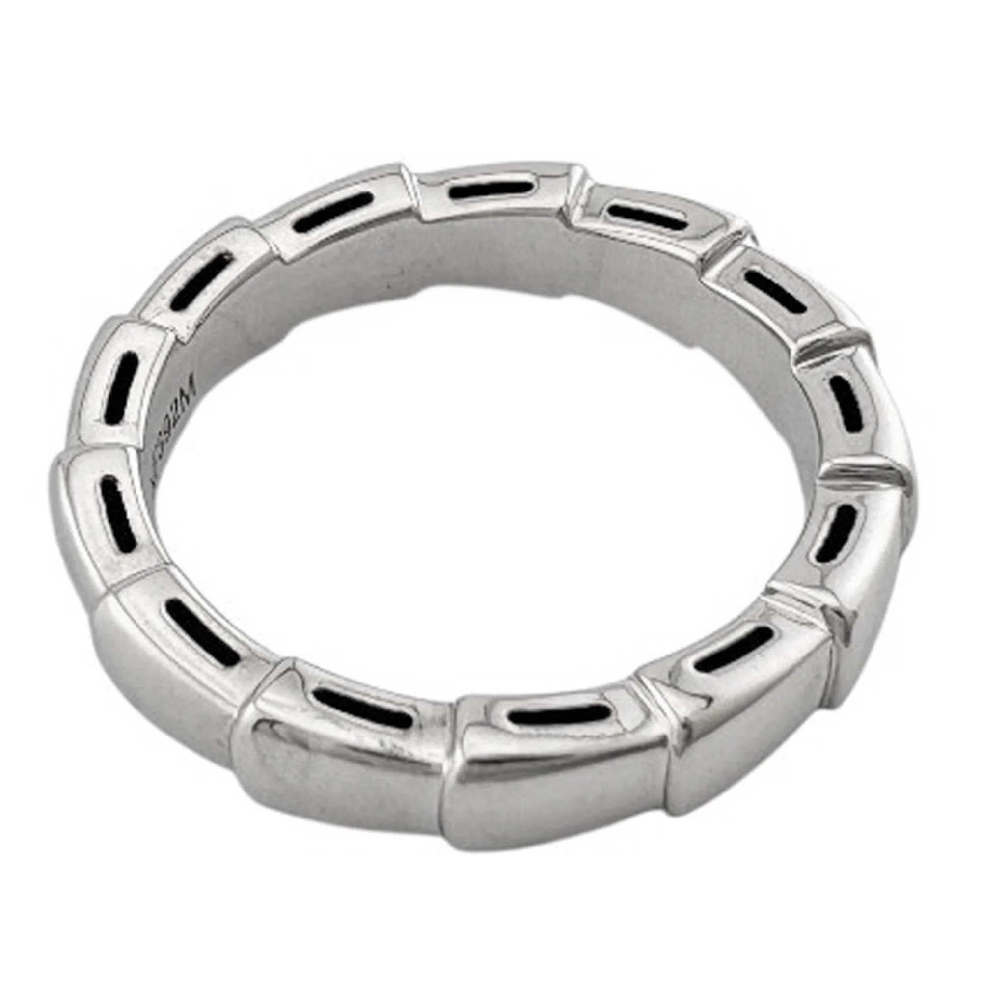 Serpenti Viper Ring 18K White Gold - Image 4