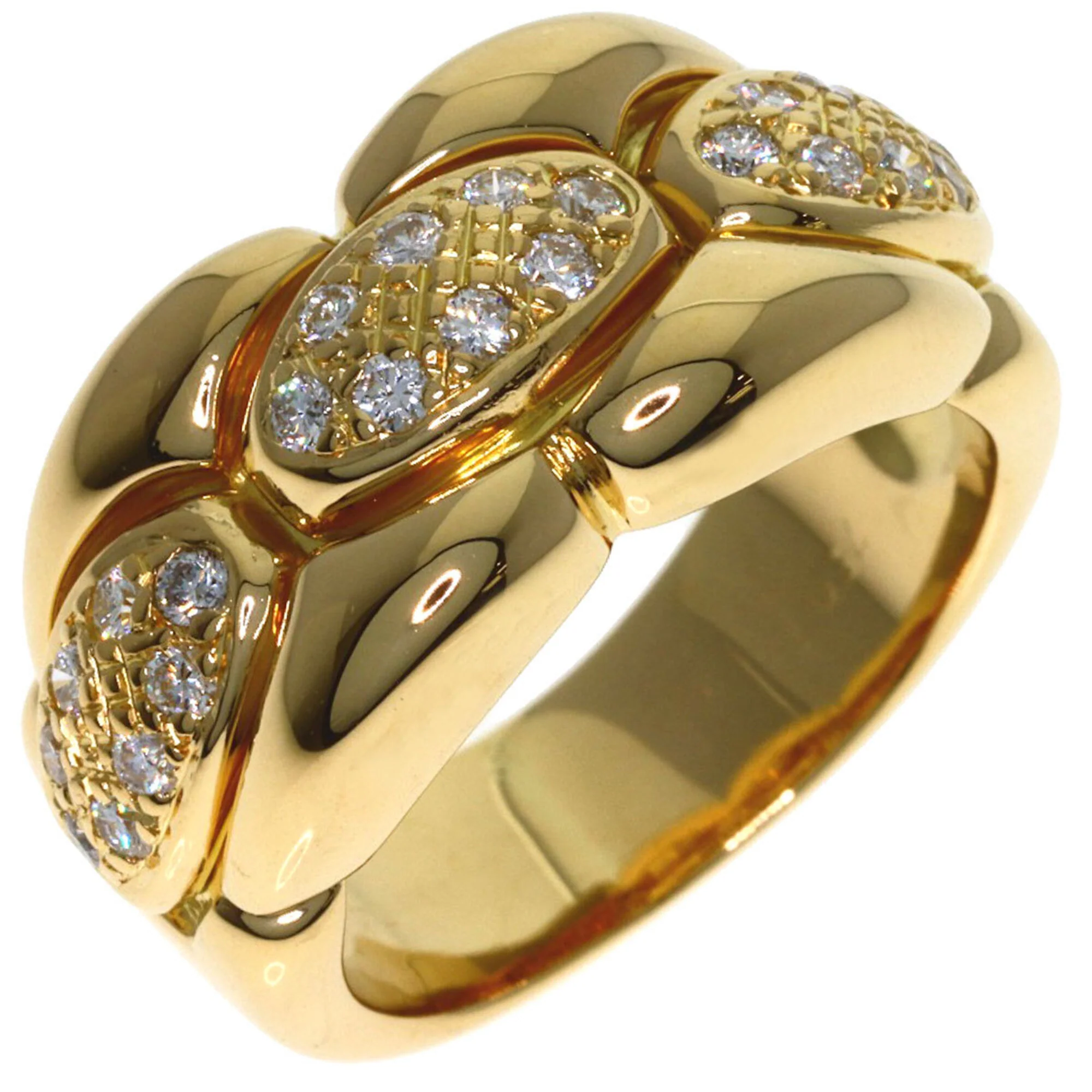 Astre Band Ring 18K Yellow Gold - Image 2