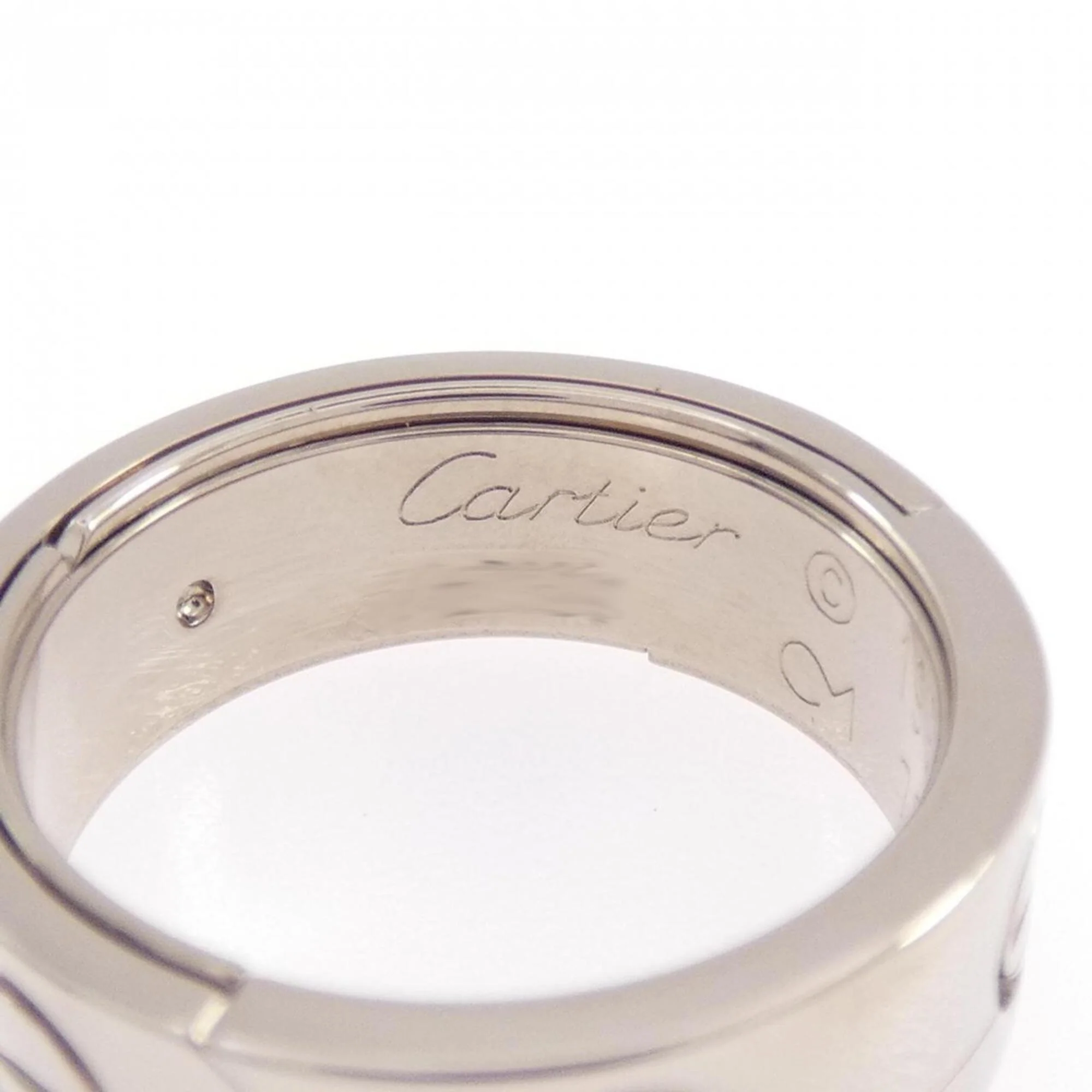 Astrolove 1999 Christmas Limited Edition One Band 18K White Gold Ring - Image 4