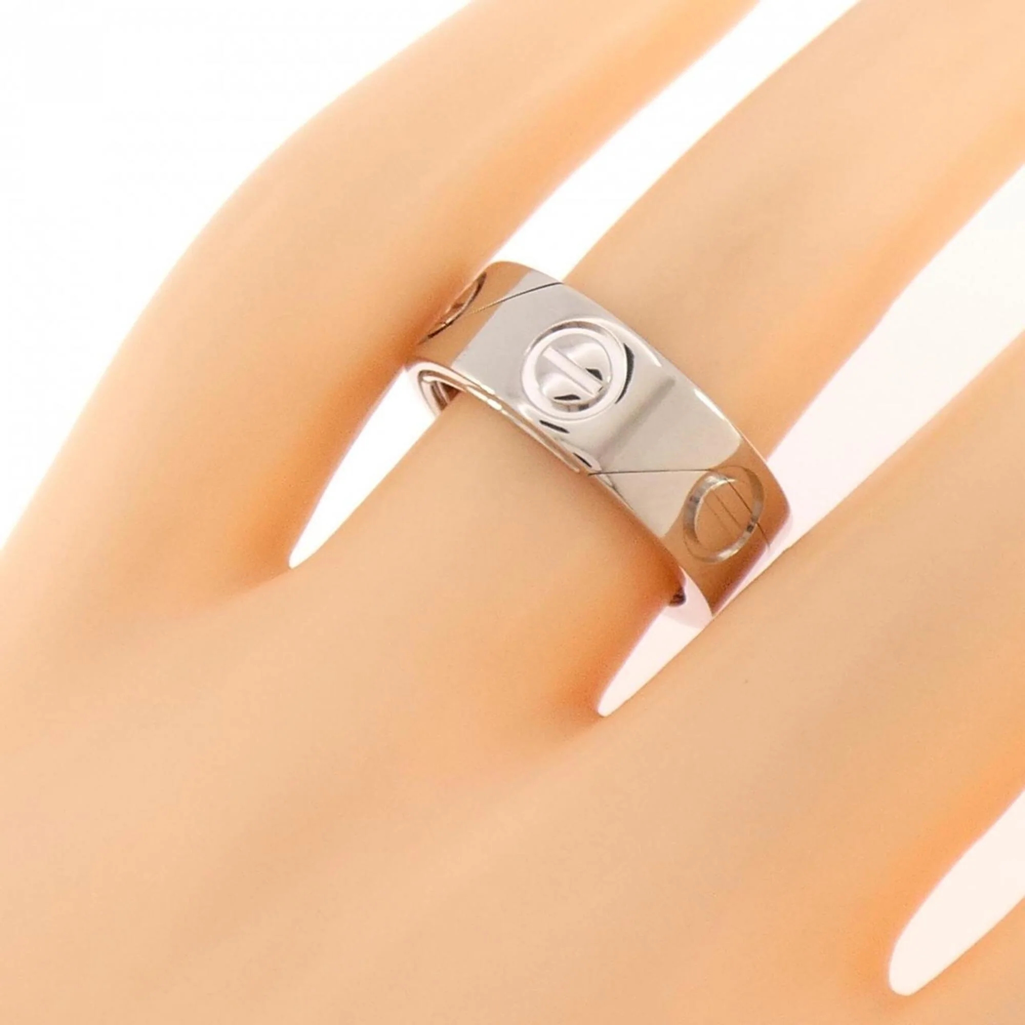Astrolove 1999 Christmas Limited Edition Ring 18K White Gold - Image 5