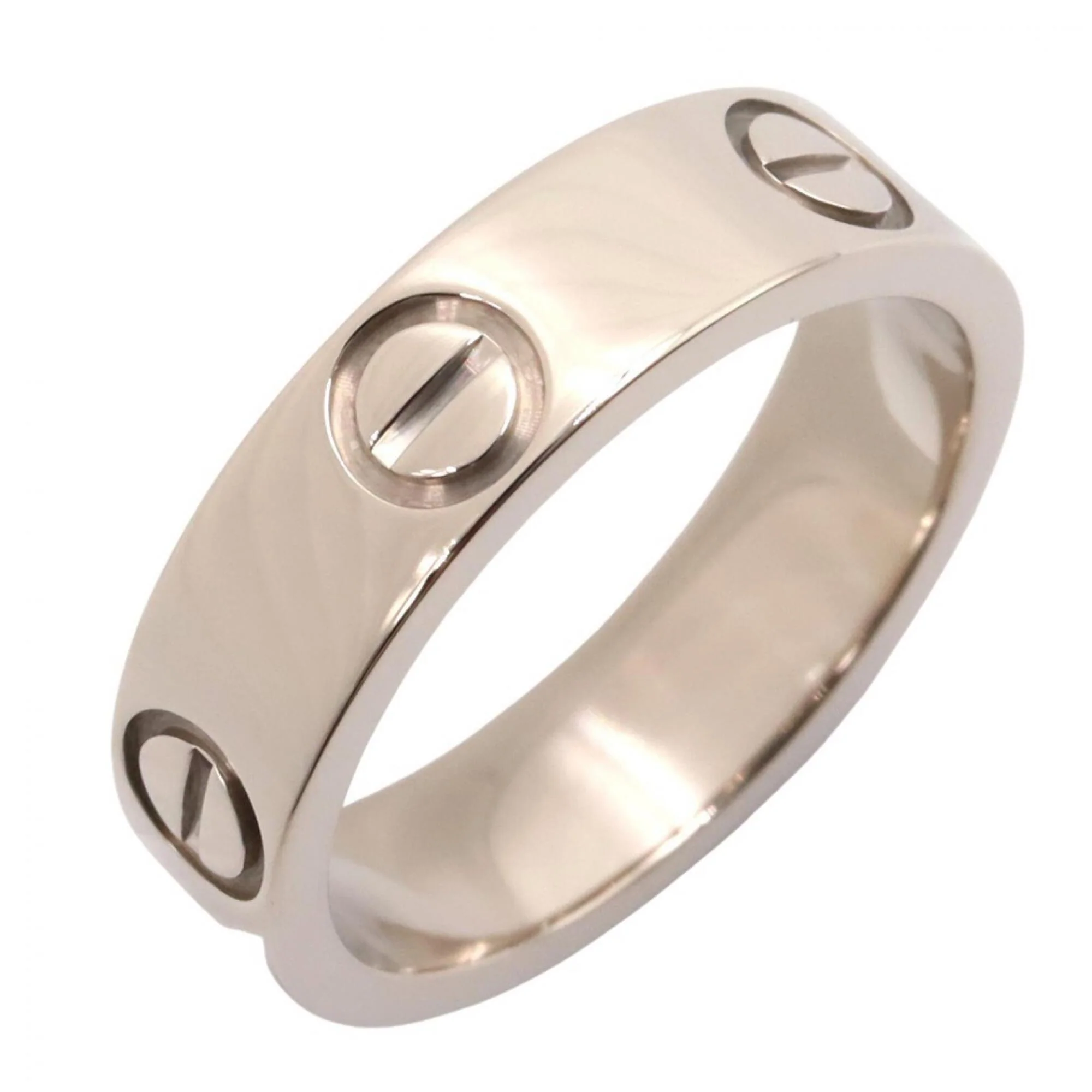 Band Ring 18K White Gold
