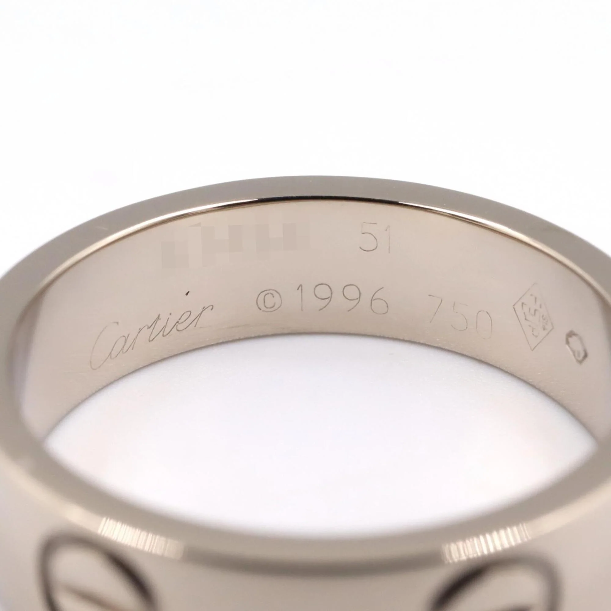 Band Ring 18K White Gold - Image 3