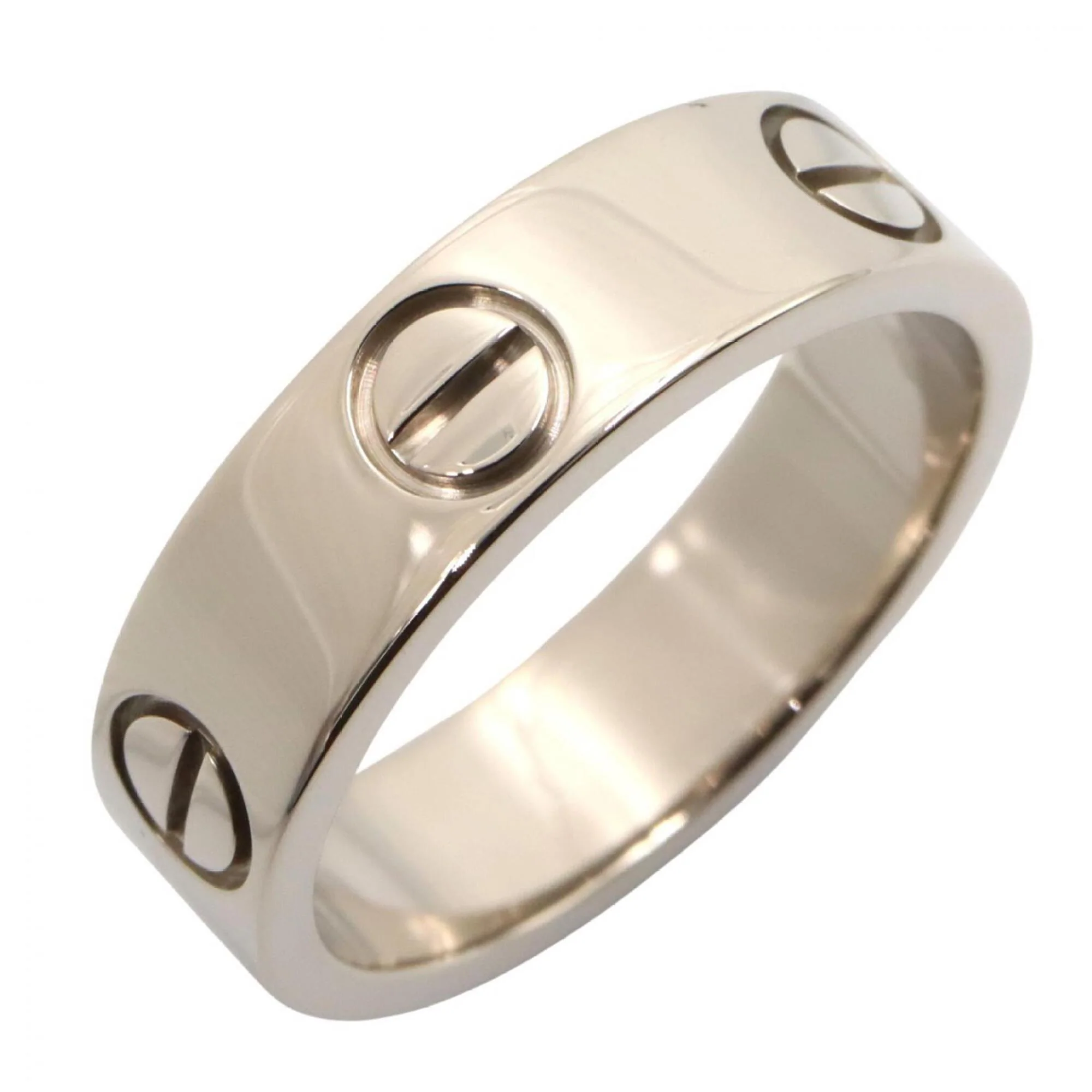 Band Ring 18K White Gold