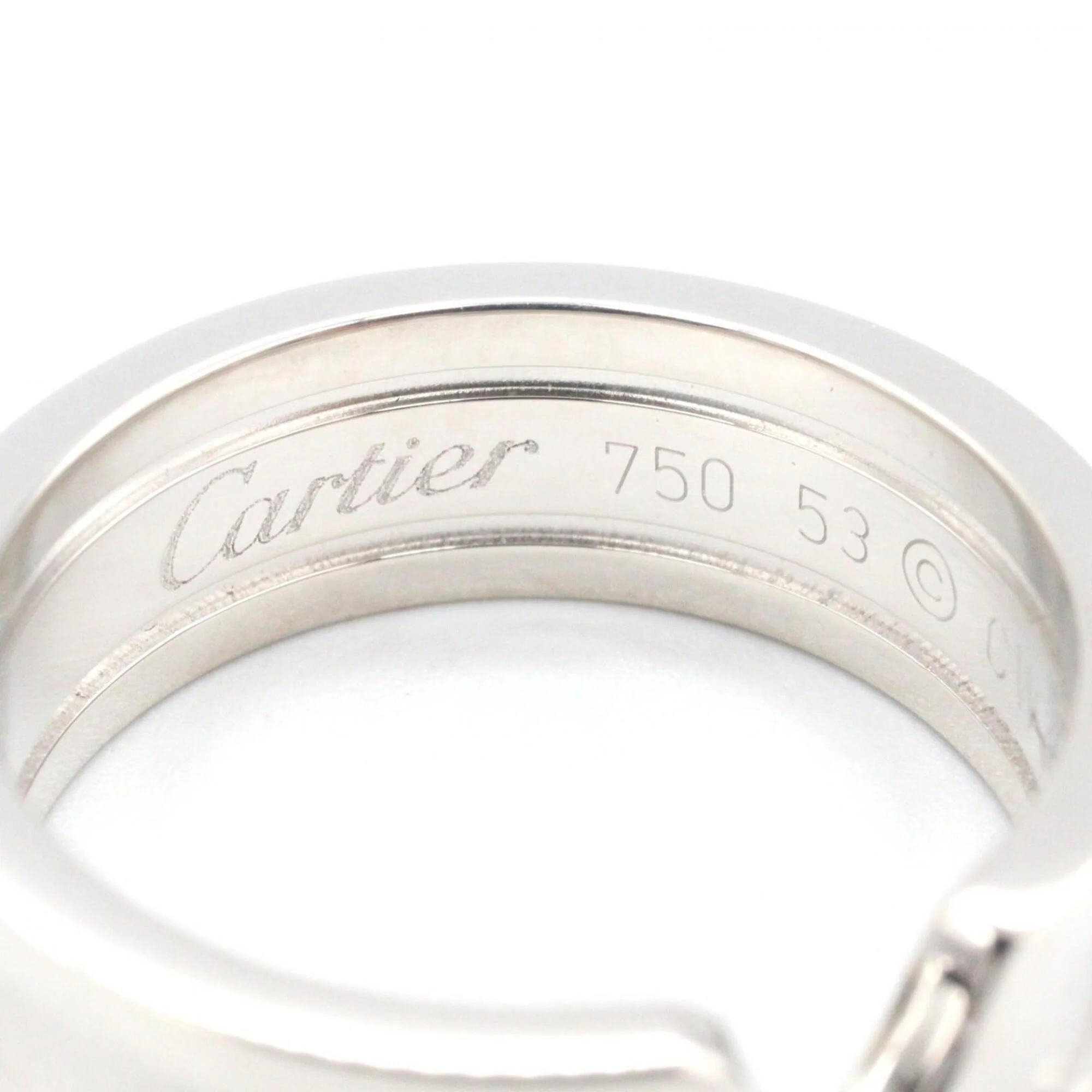 Band Ring 18K White Gold - Image 4