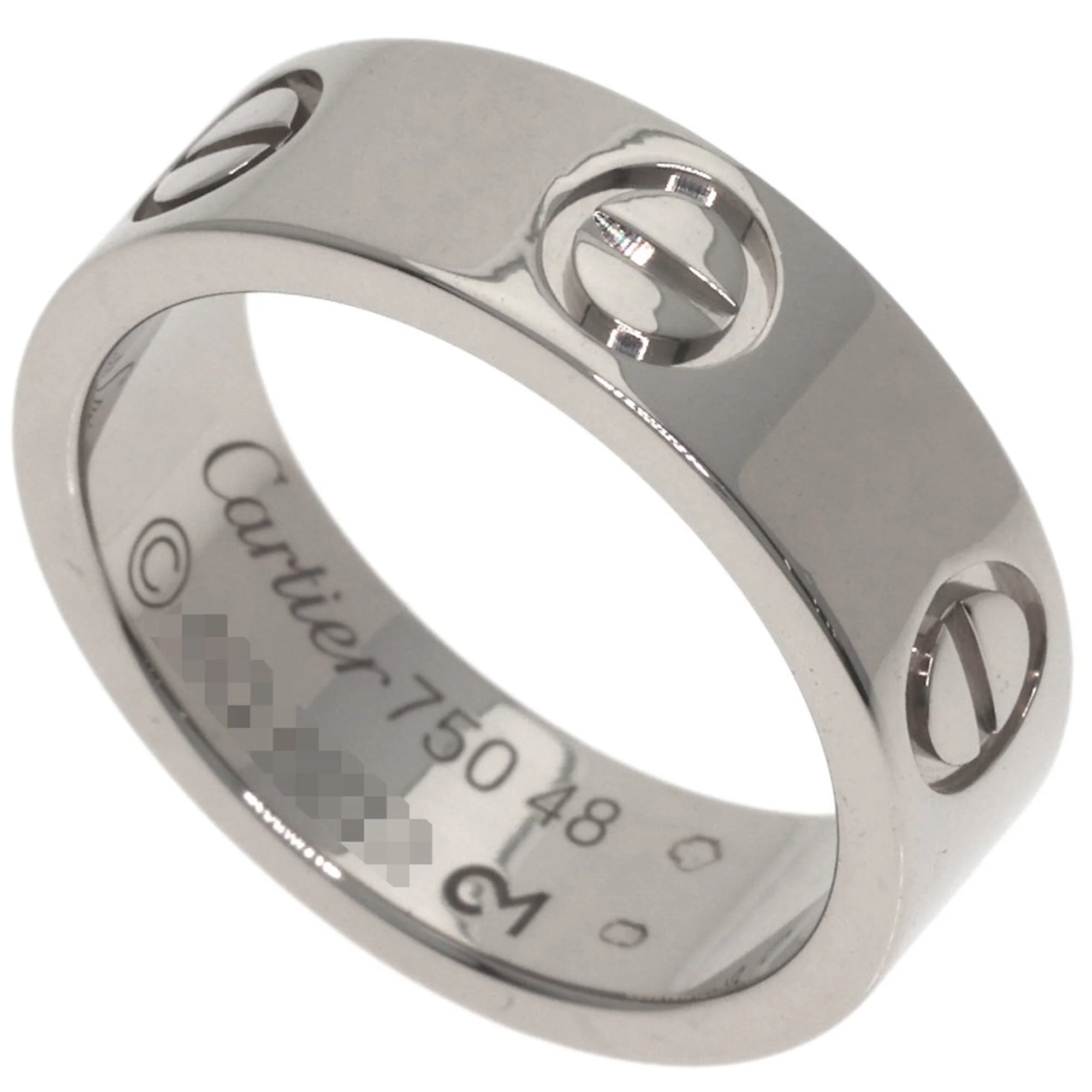Band Ring 18K White Gold
