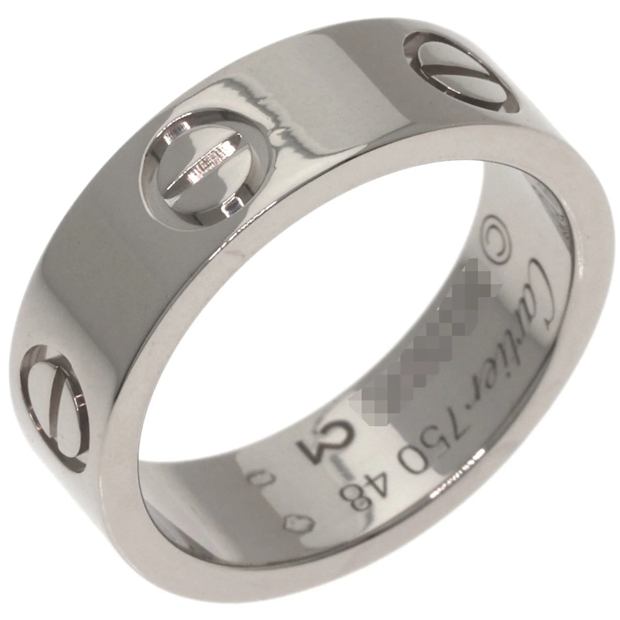 Band Ring 18K White Gold - Image 2