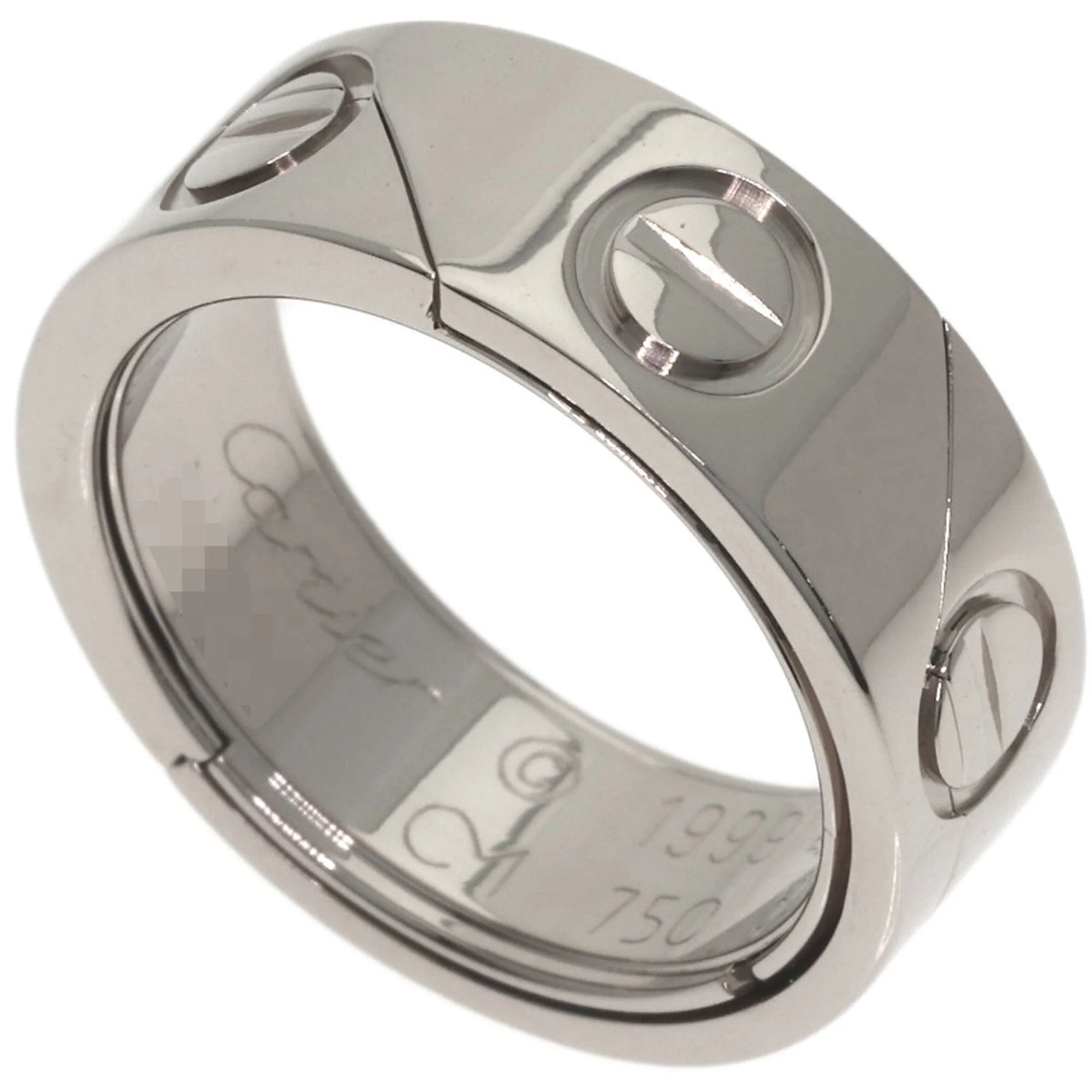 Band Ring 18K White Gold