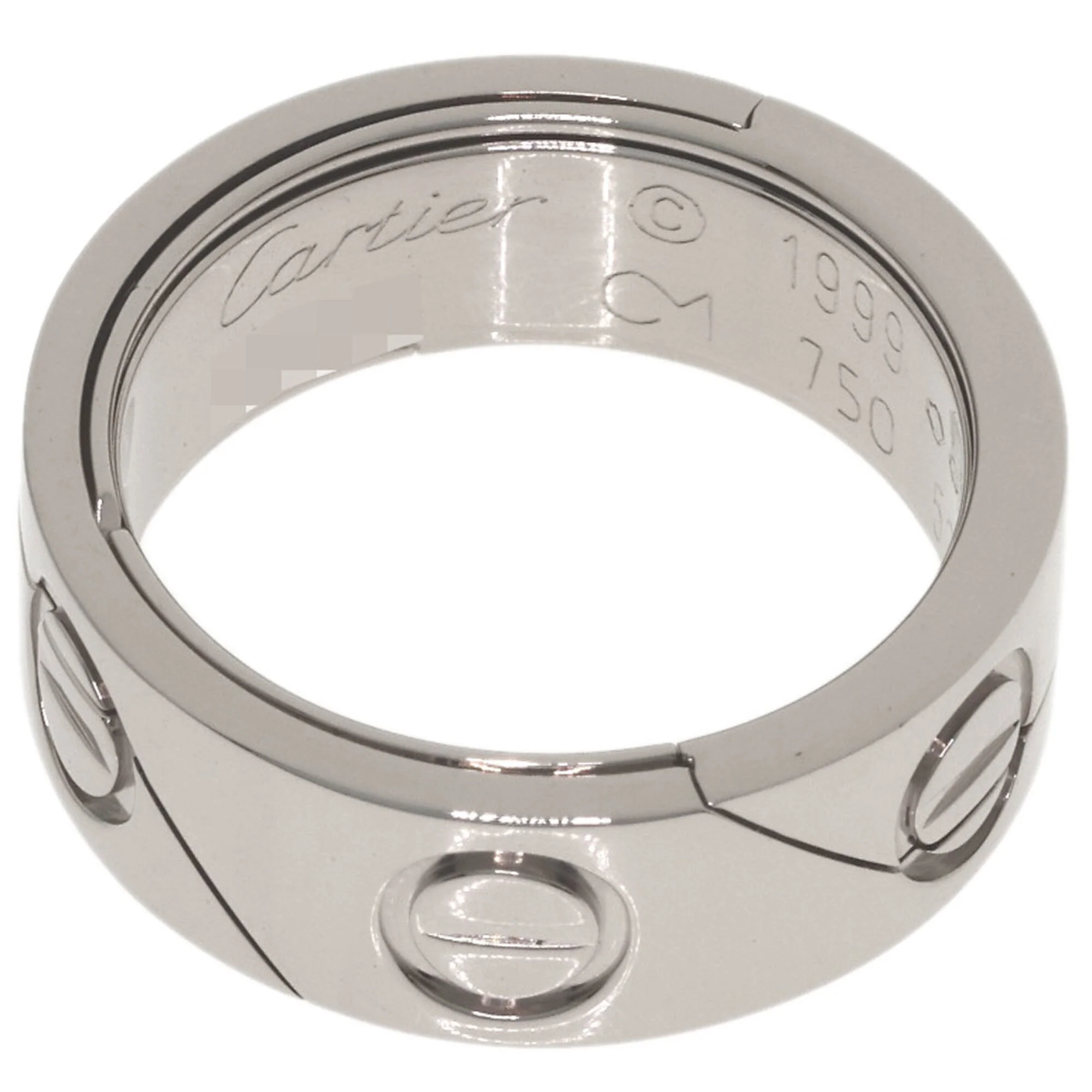 Band Ring 18K White Gold - Image 4