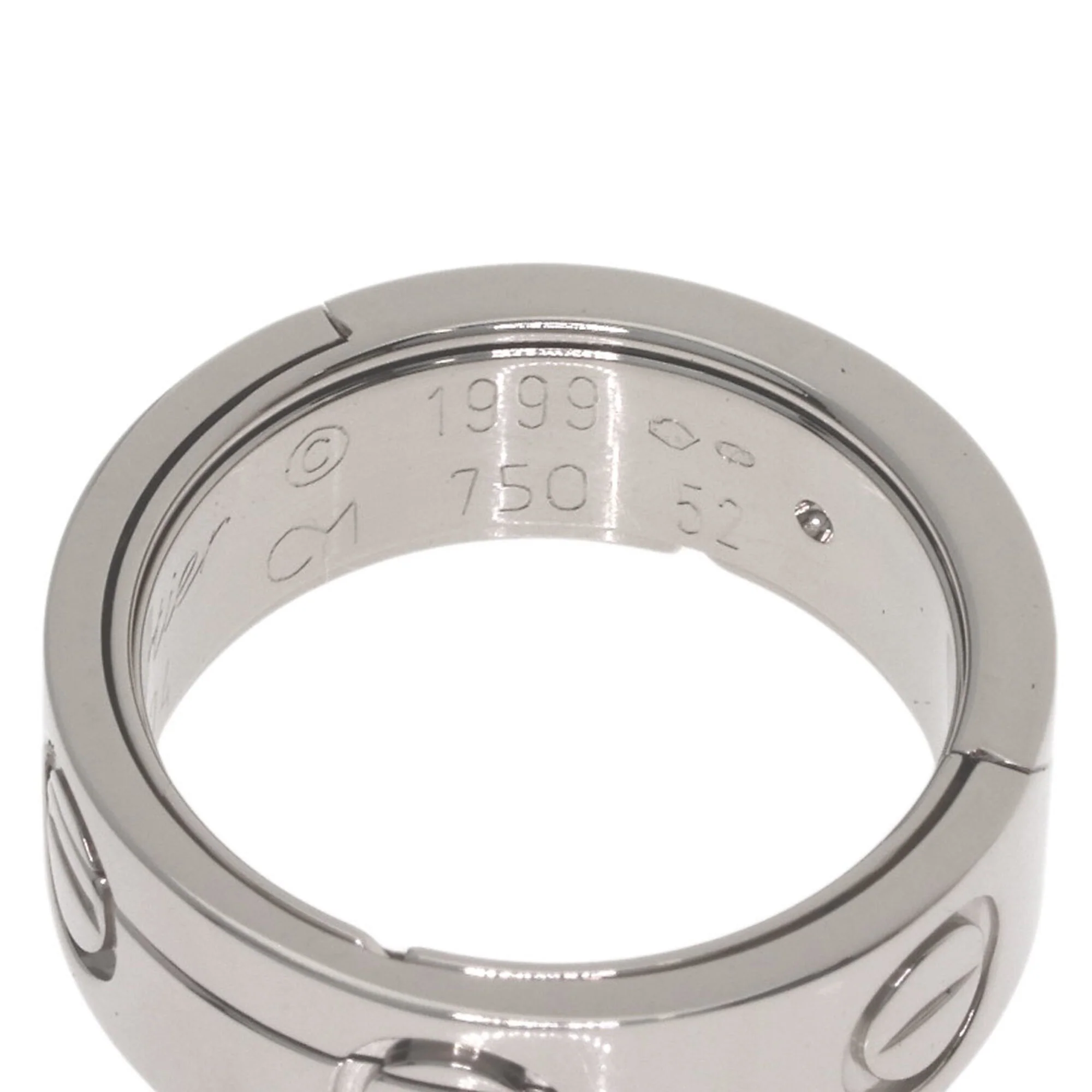 Band Ring 18K White Gold - Image 5