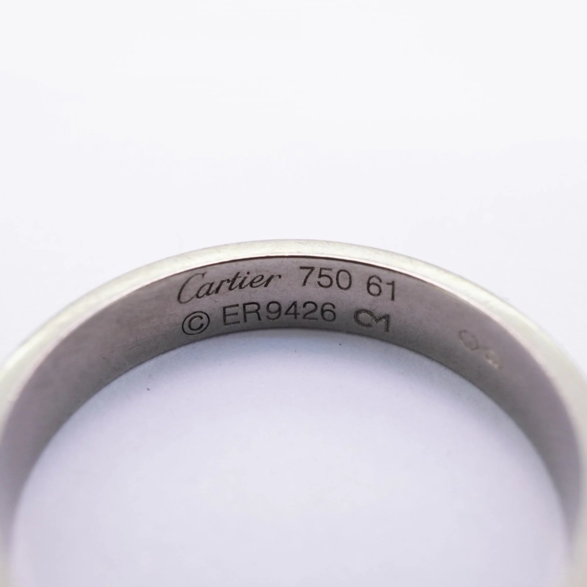 Band Ring 18K White Gold - Image 4