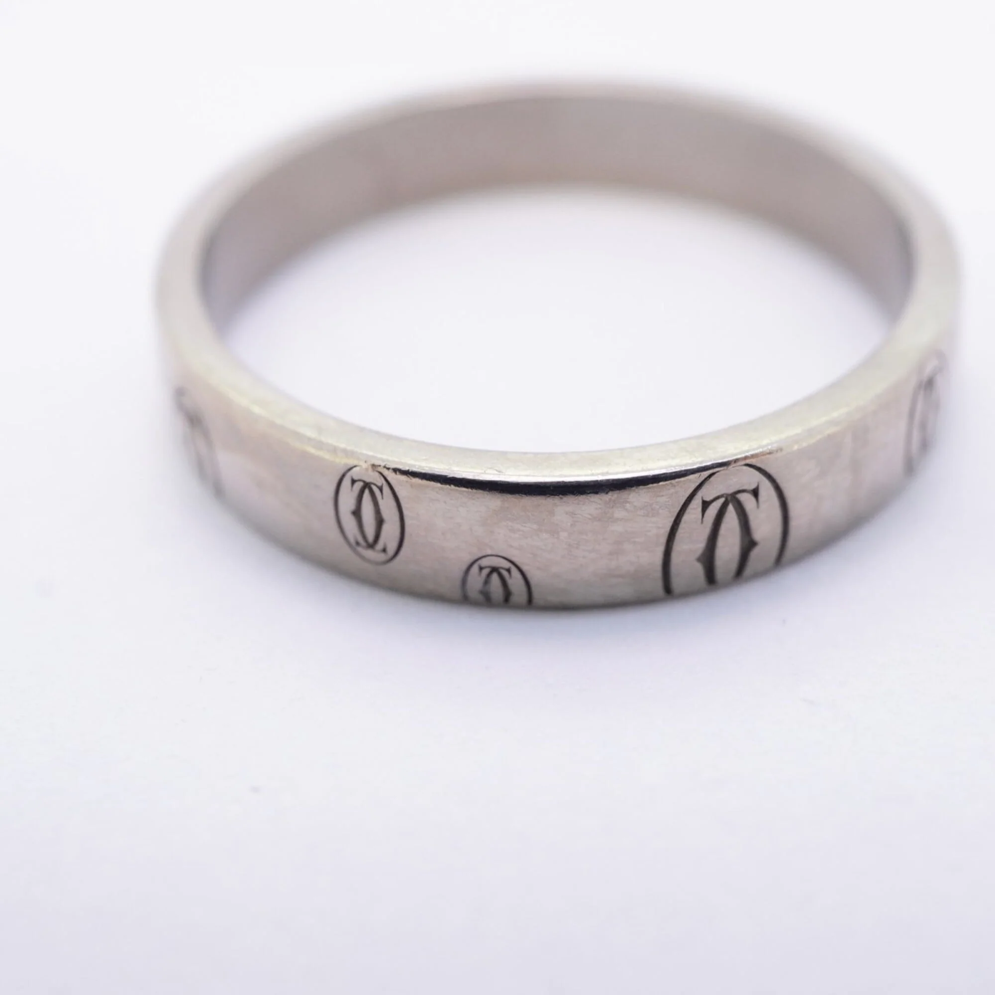 Band Ring 18K White Gold - Image 9