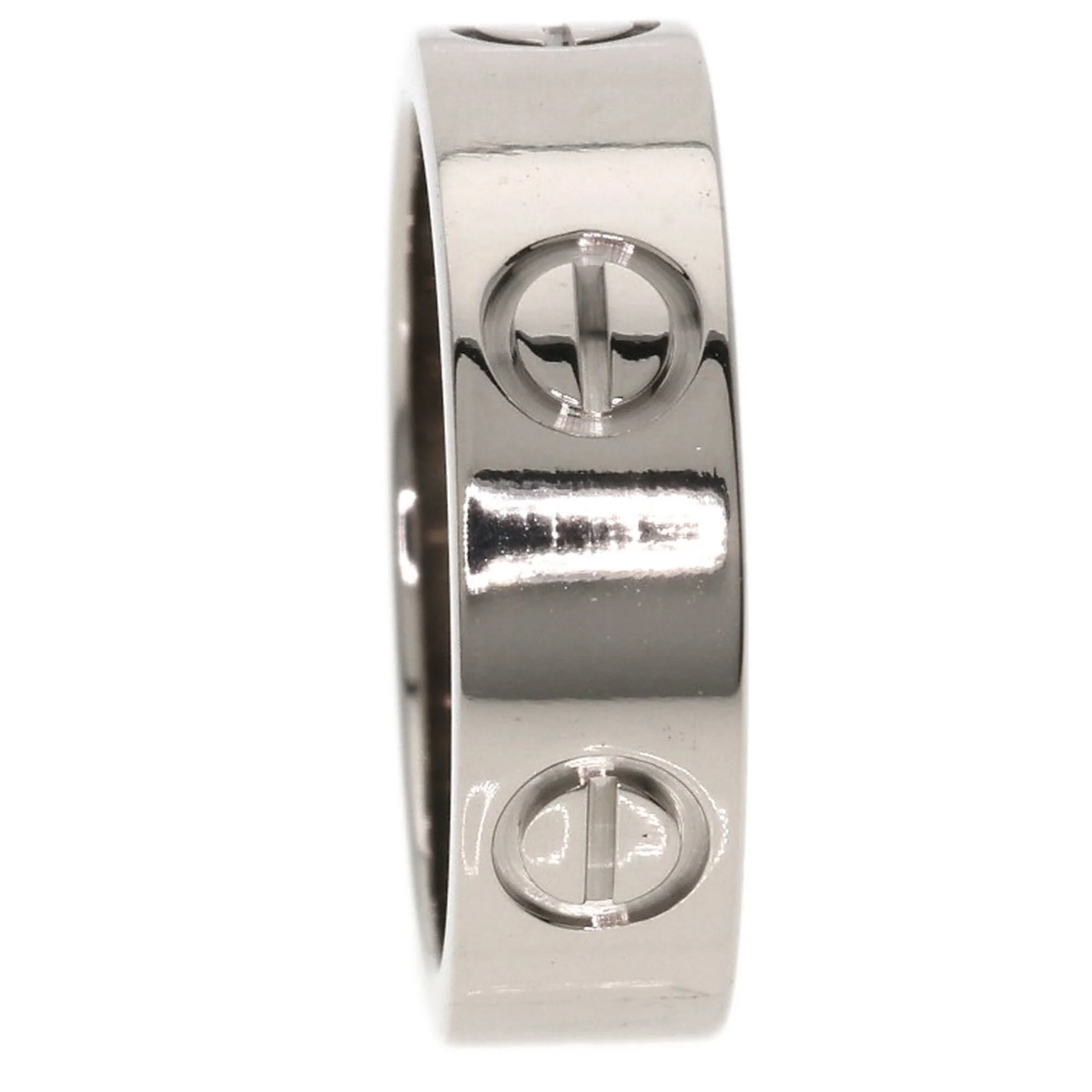 Band Ring 18K White Gold - Image 8