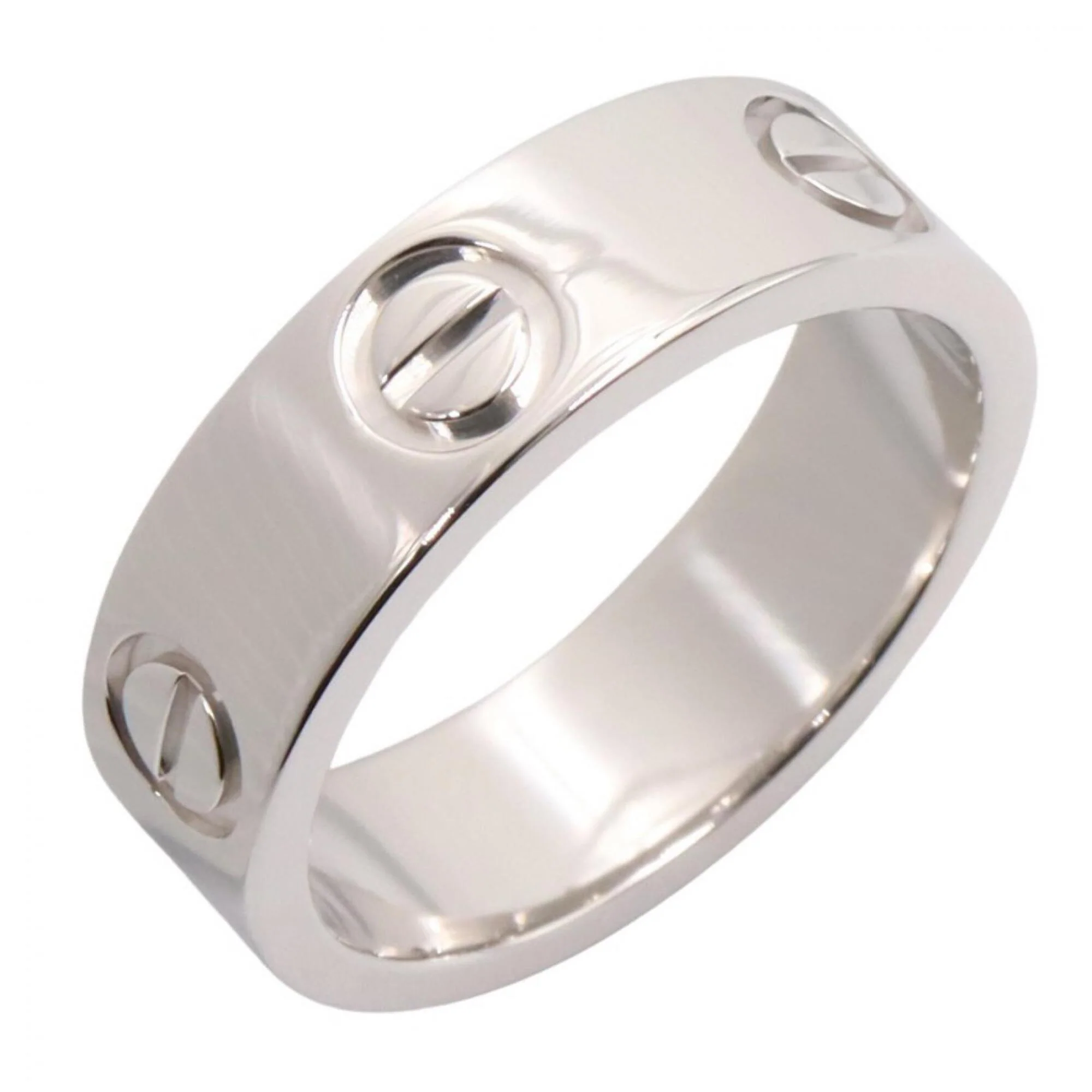 Band Ring 18K White Gold