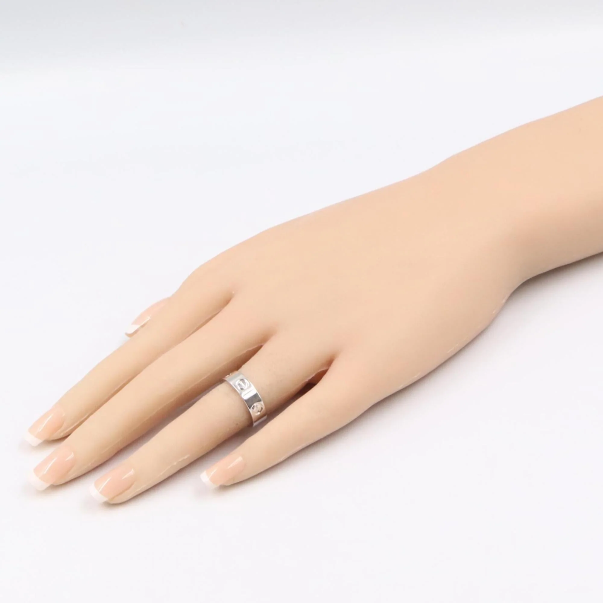 Band Ring 18K White Gold - Image 7