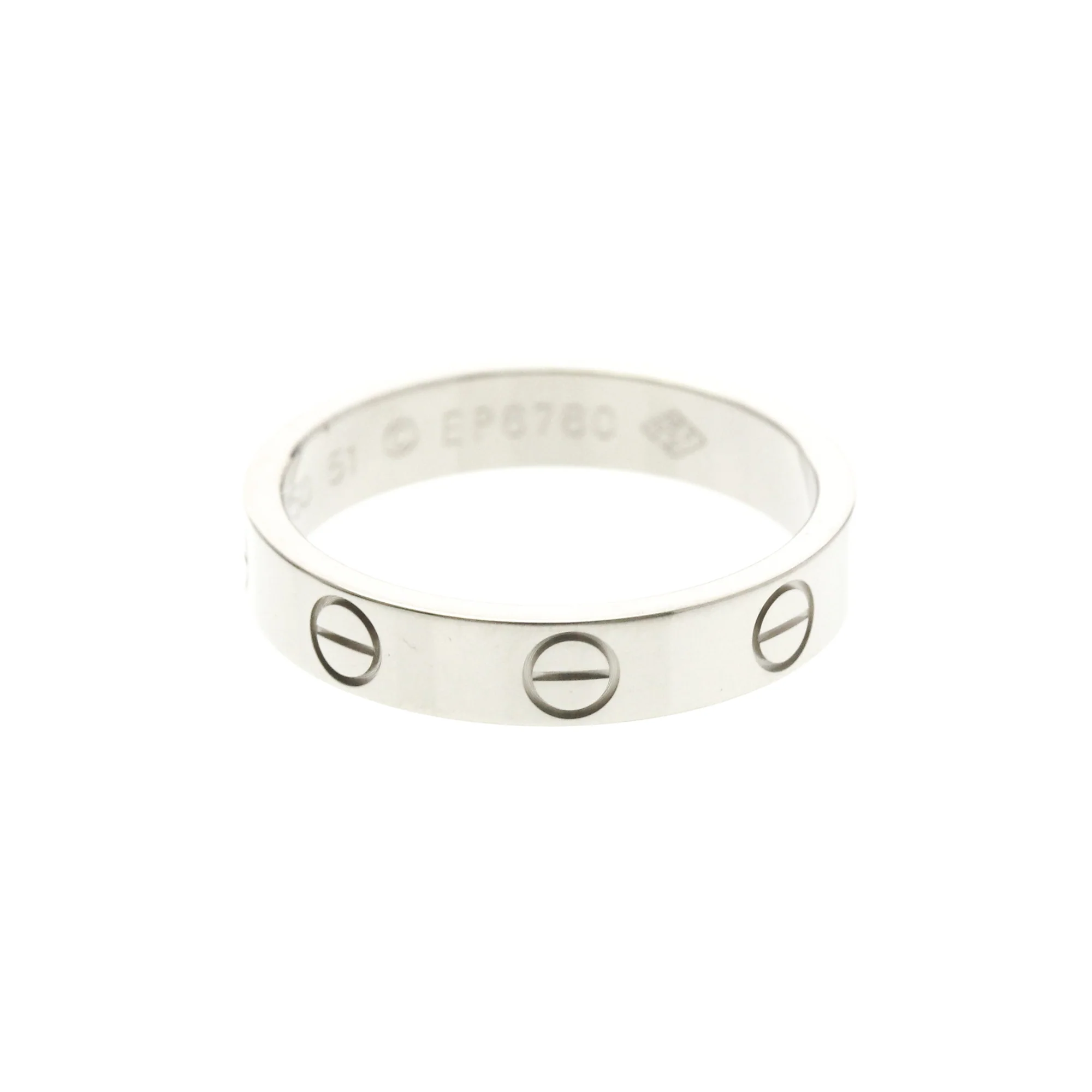 Band Ring 18K White Gold - Image 4