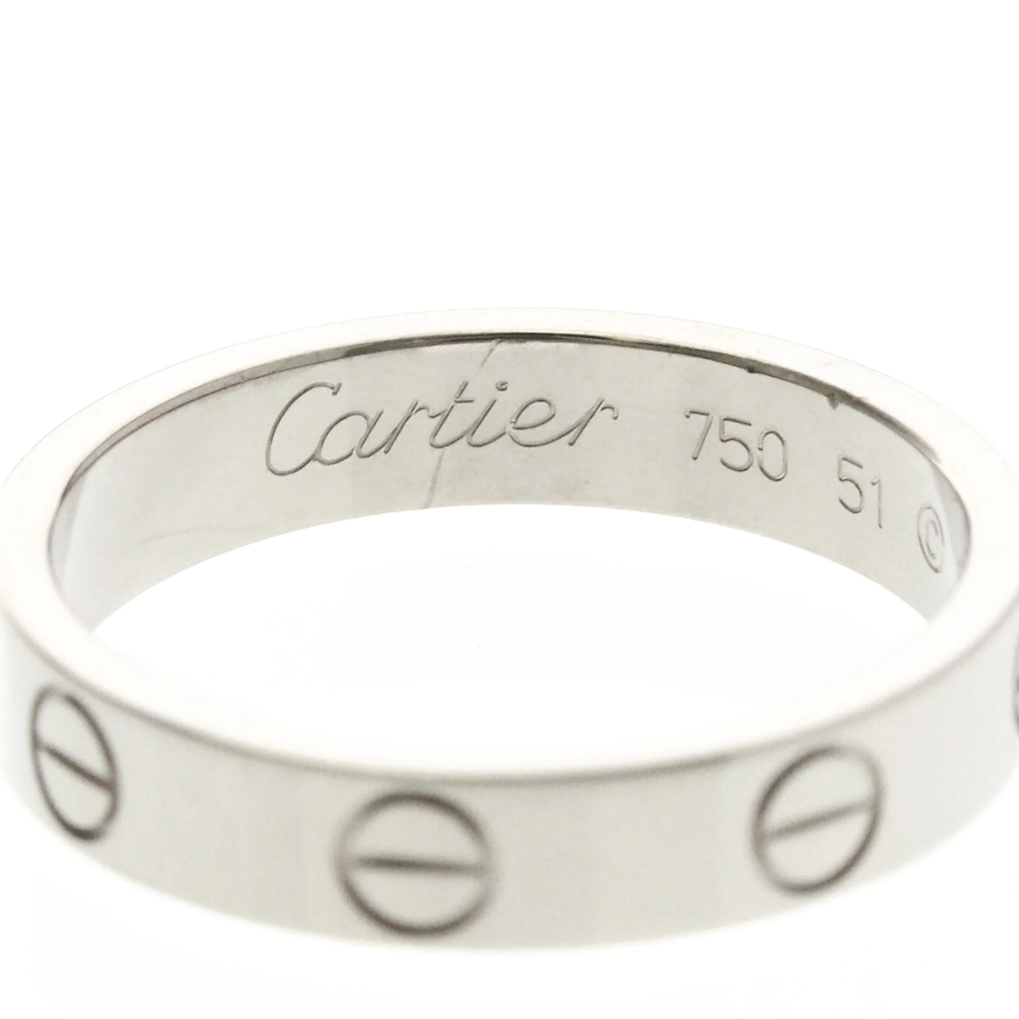 Band Ring 18K White Gold - Image 5