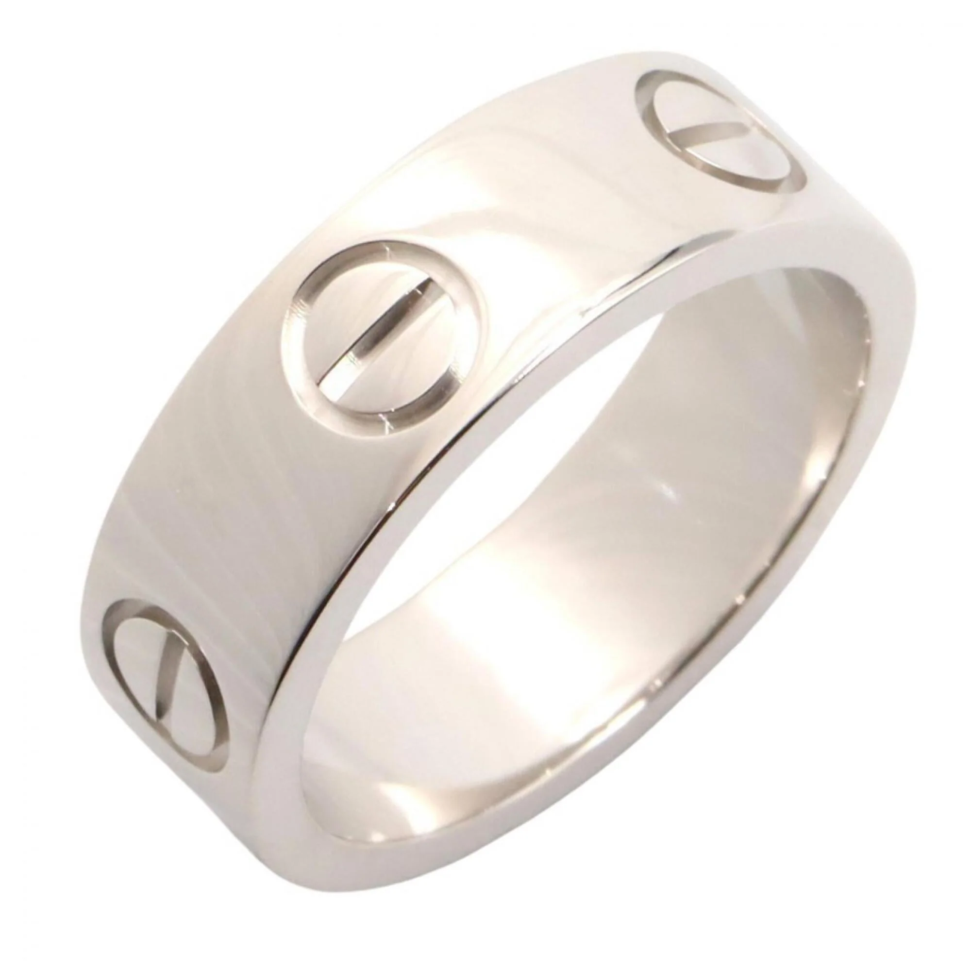 Band Ring 18K White Gold