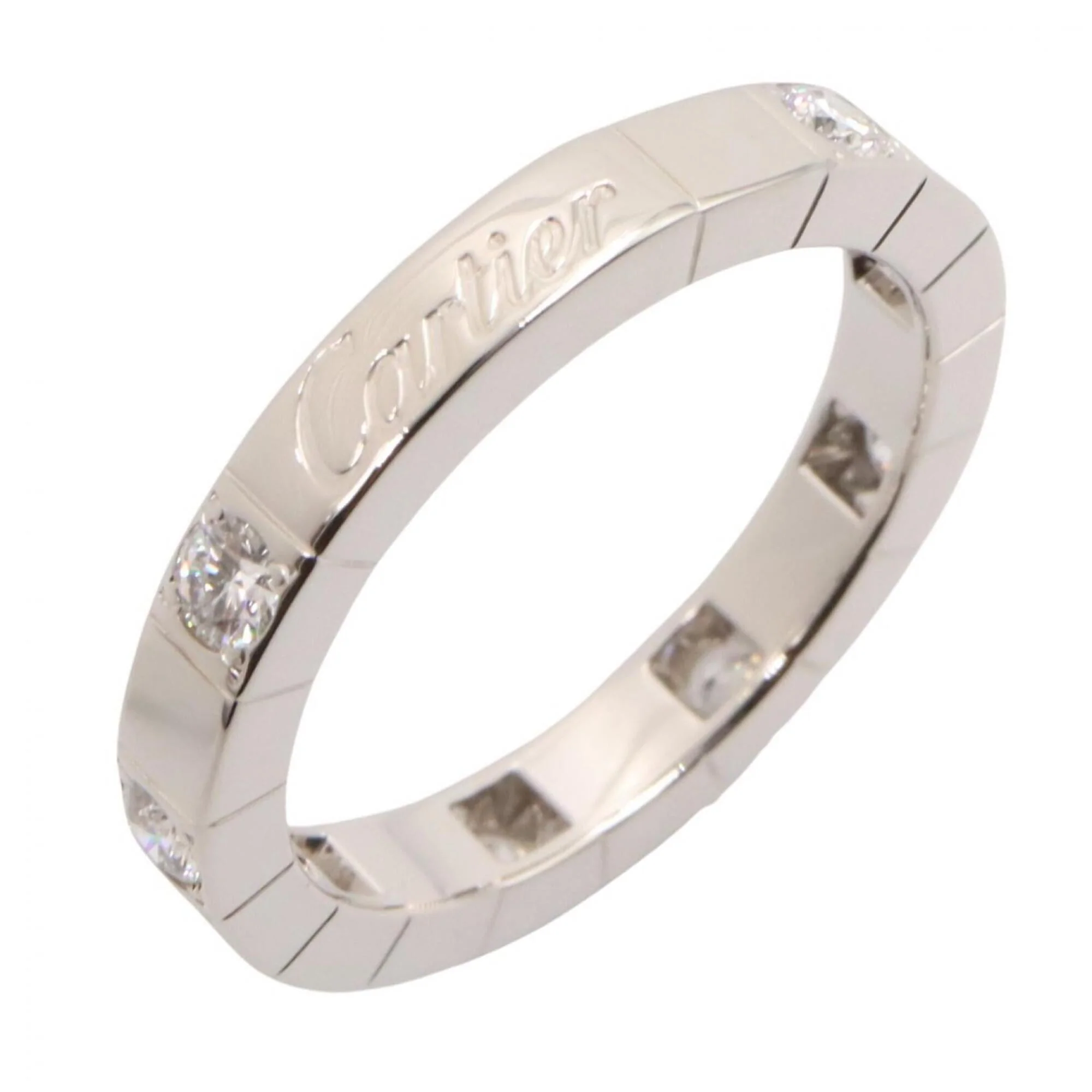Band Ring 18K White Gold