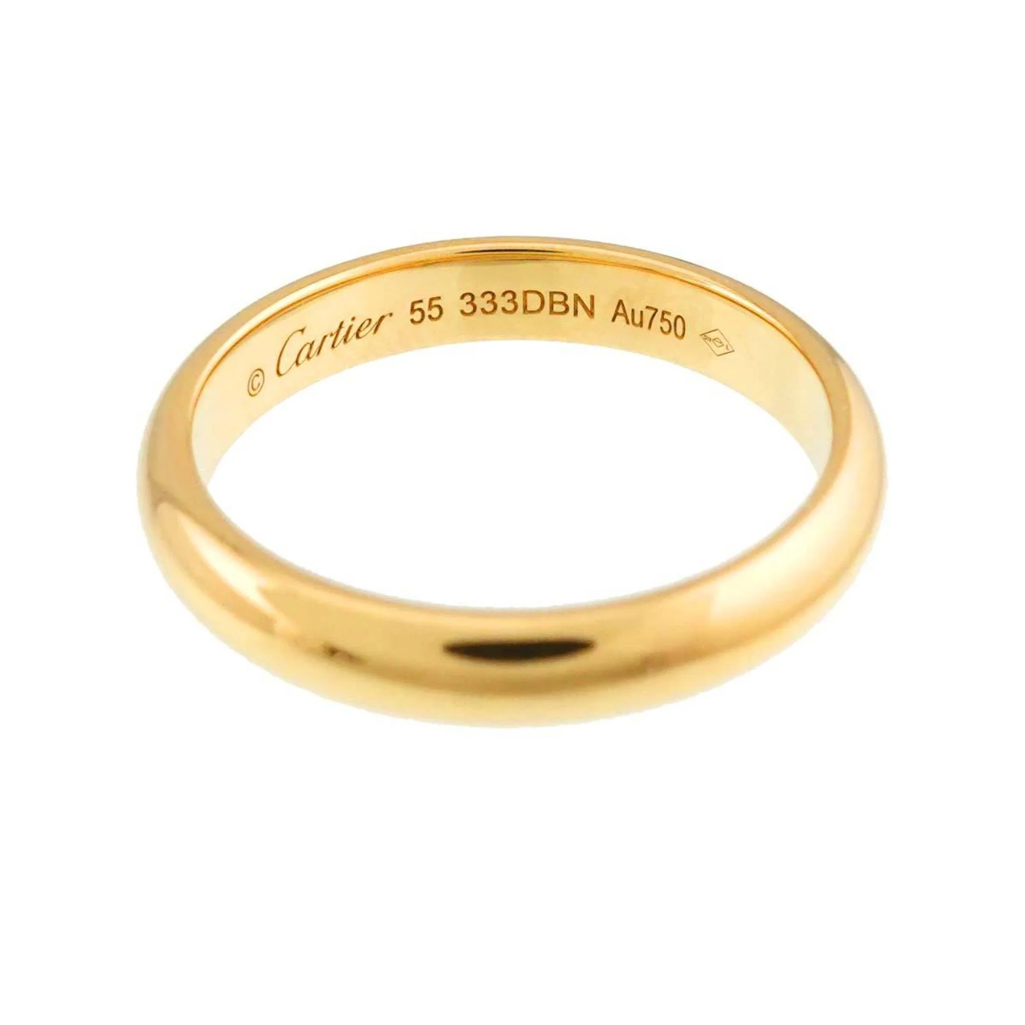 Band Ring 18K Yellow Gold - Image 2