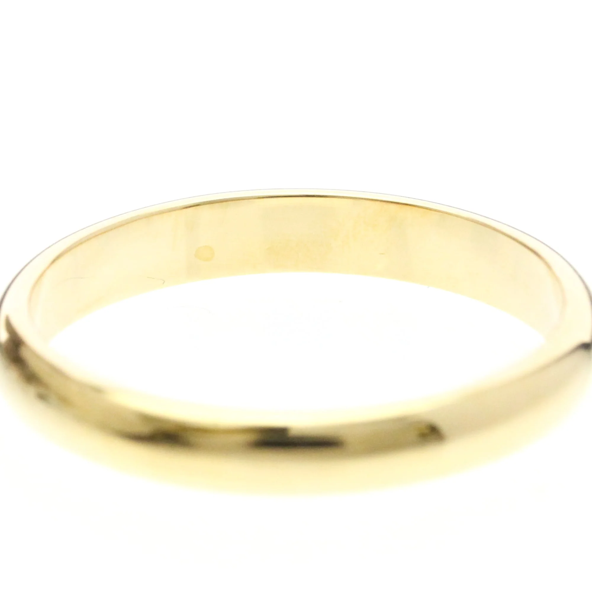 Band Ring 18K Yellow Gold with Diamond - Image 7