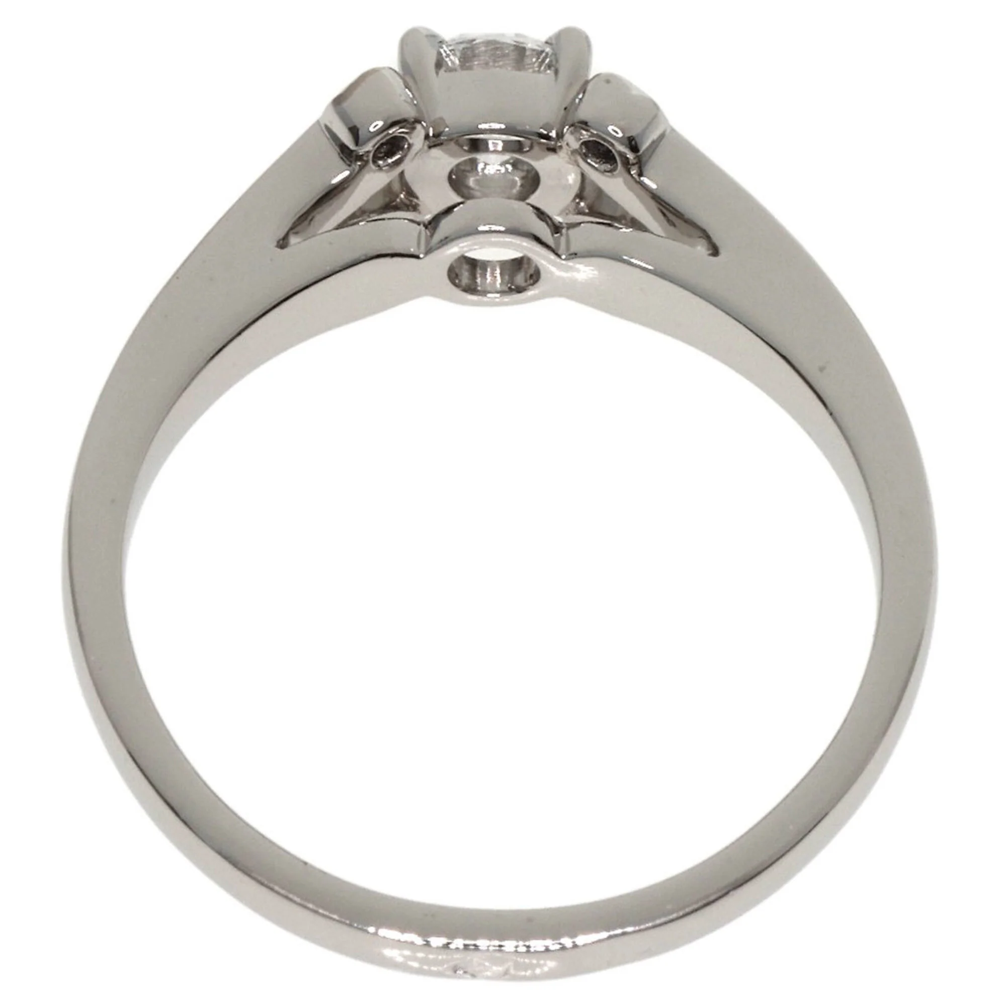 Band Ring Platinum with Diamond - Image 4