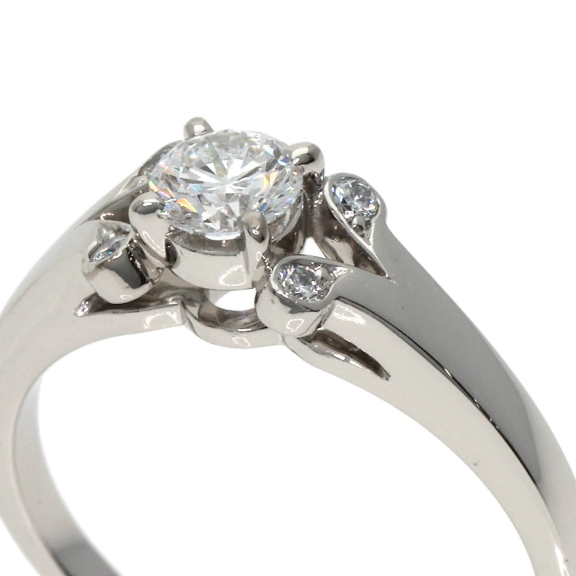 Band Ring Platinum with Diamond - Image 7