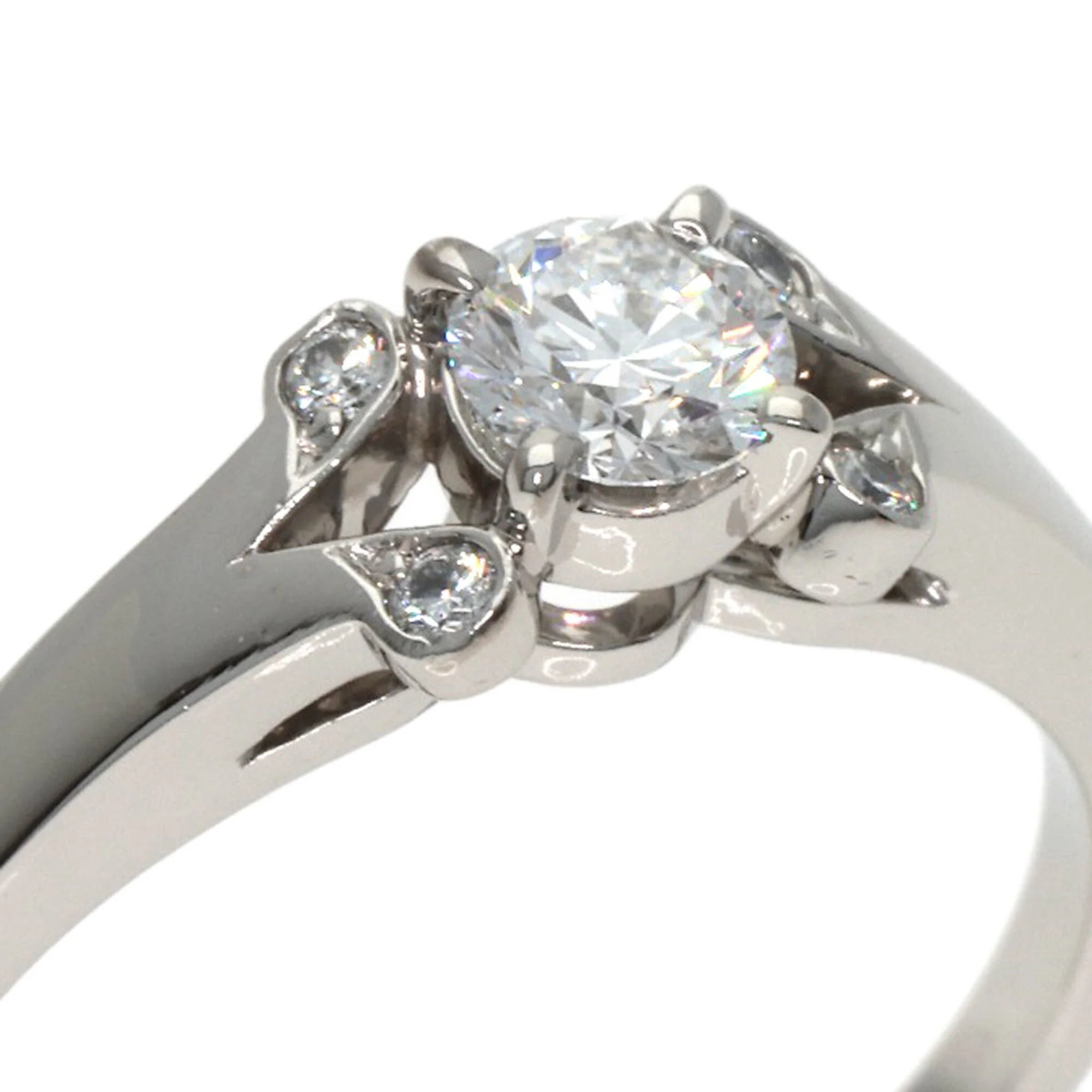 Band Ring Platinum with Diamond - Image 8