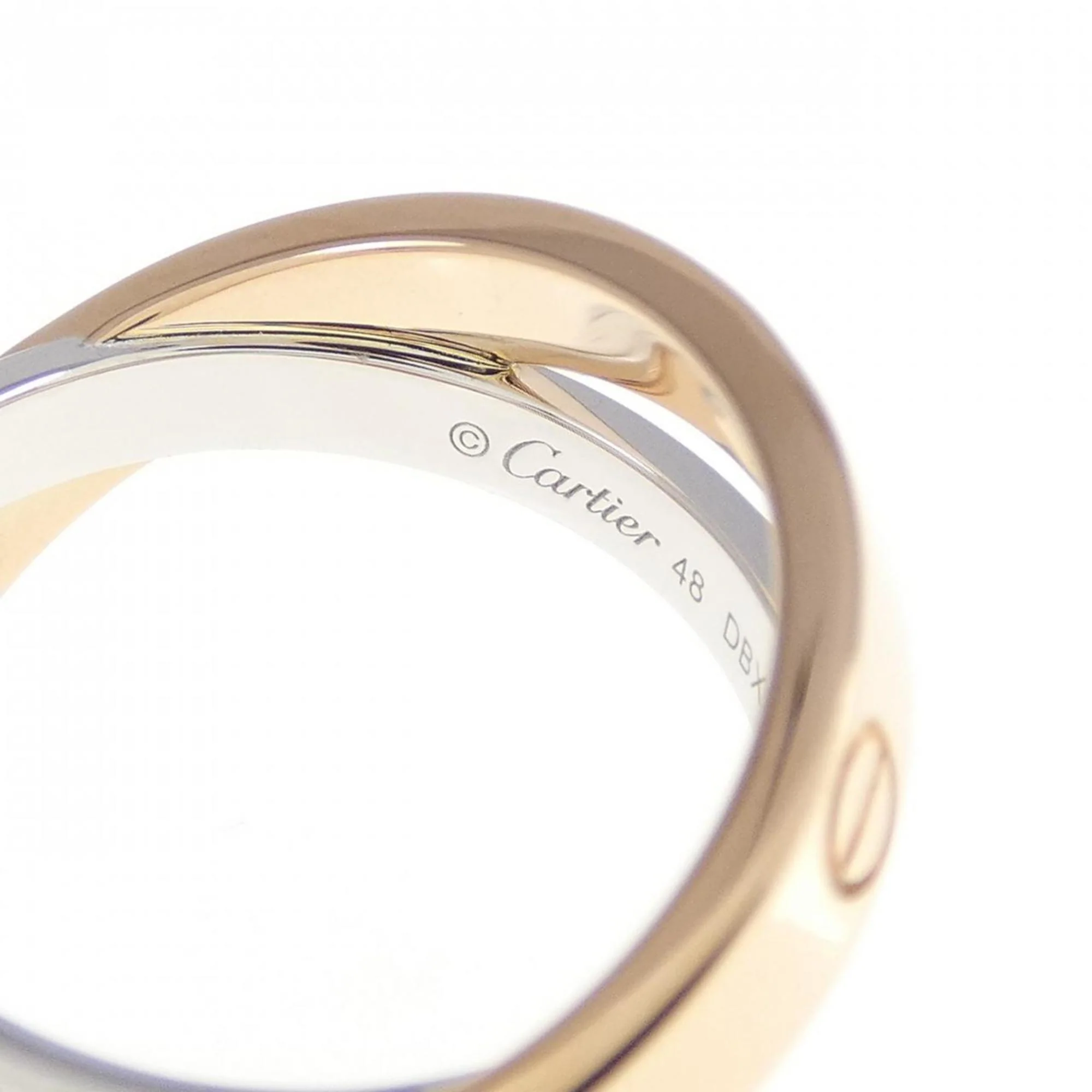 Be Love Ring 18K Rose Gold and 18K White Gold with Diamond - Image 4