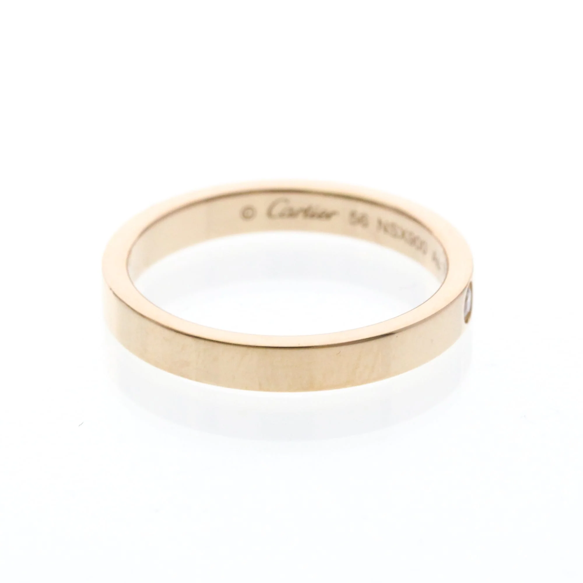 C de Cartier Ring 18K Rose Gold - Image 4