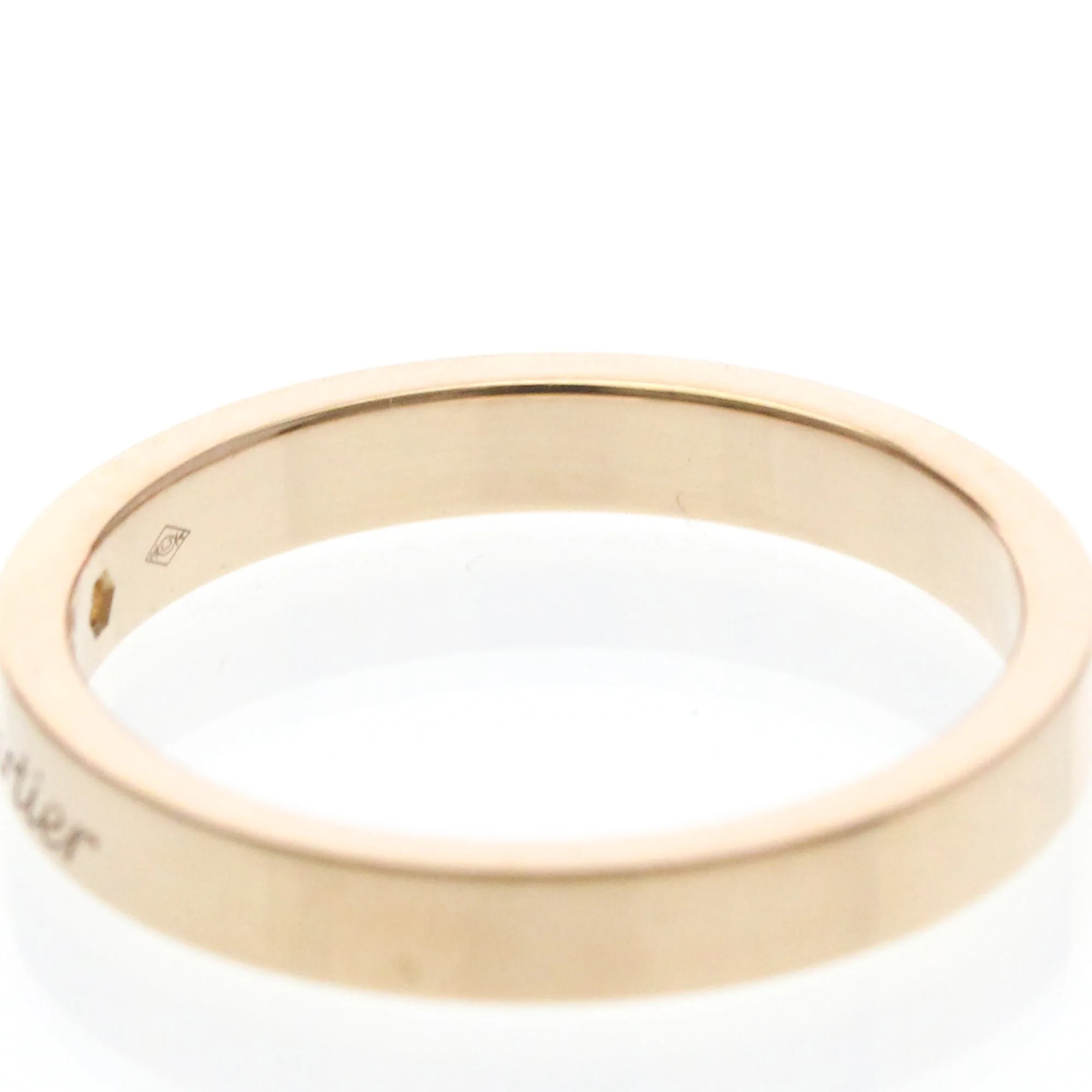 C de Cartier Ring 18K Rose Gold - Image 6