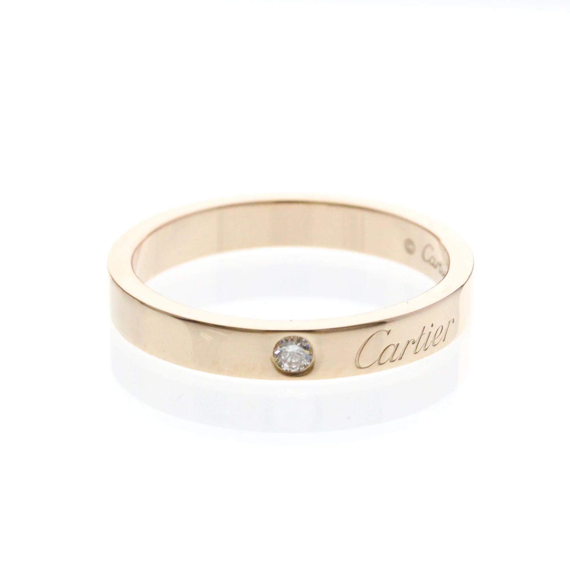 C de Cartier Ring 18K Rose Gold