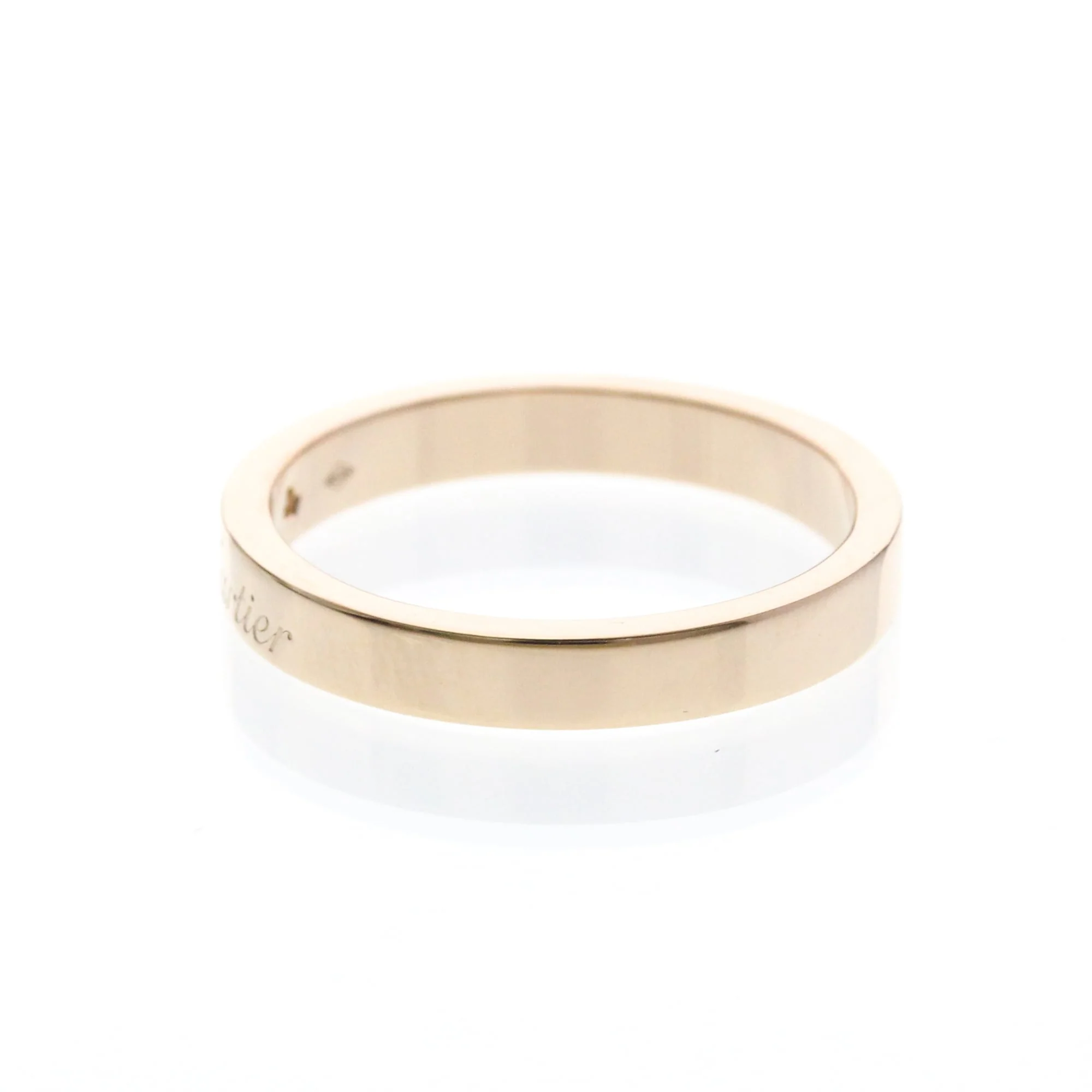 C de Cartier Ring 18K Rose Gold - Image 2