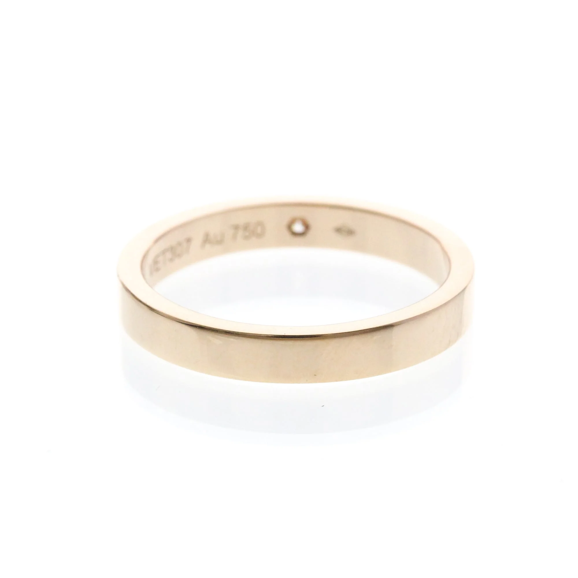 C de Cartier Ring 18K Rose Gold - Image 3